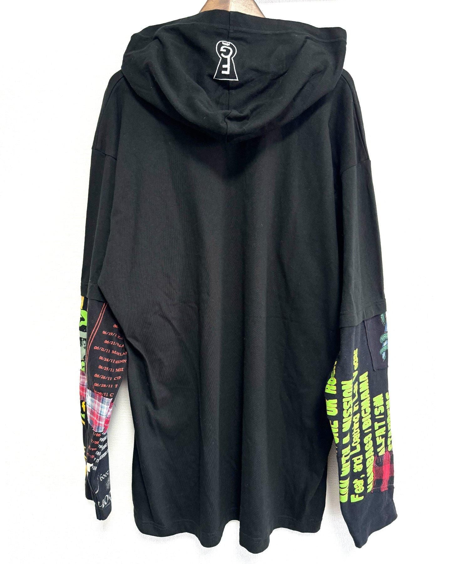 FRIGG-RE- (フリッグ) Docking hooded l/s shirts
