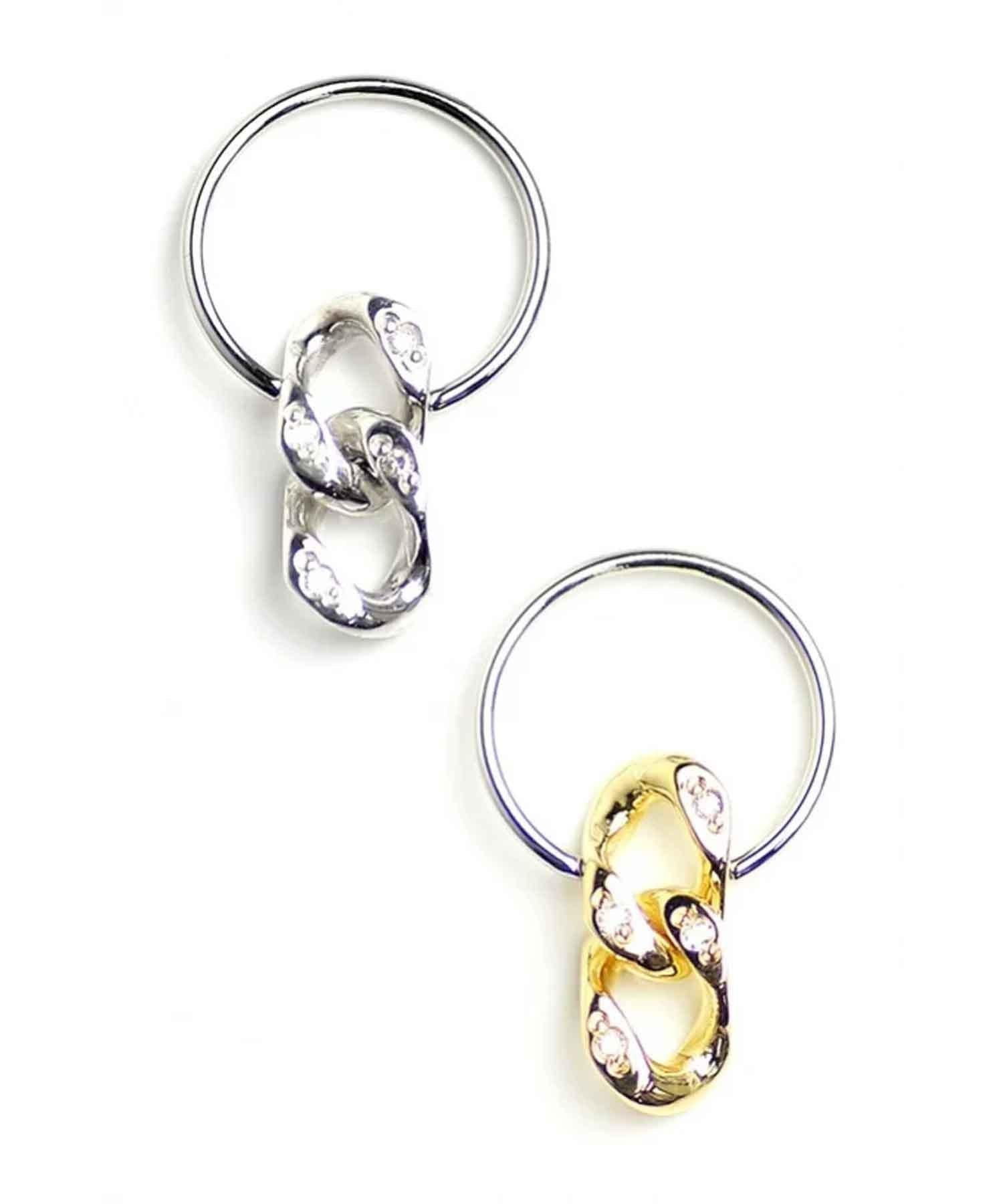 【受注生産】JOHNNY BUSINESS (ジョニービジネス) Chain Body Pierce with DIA