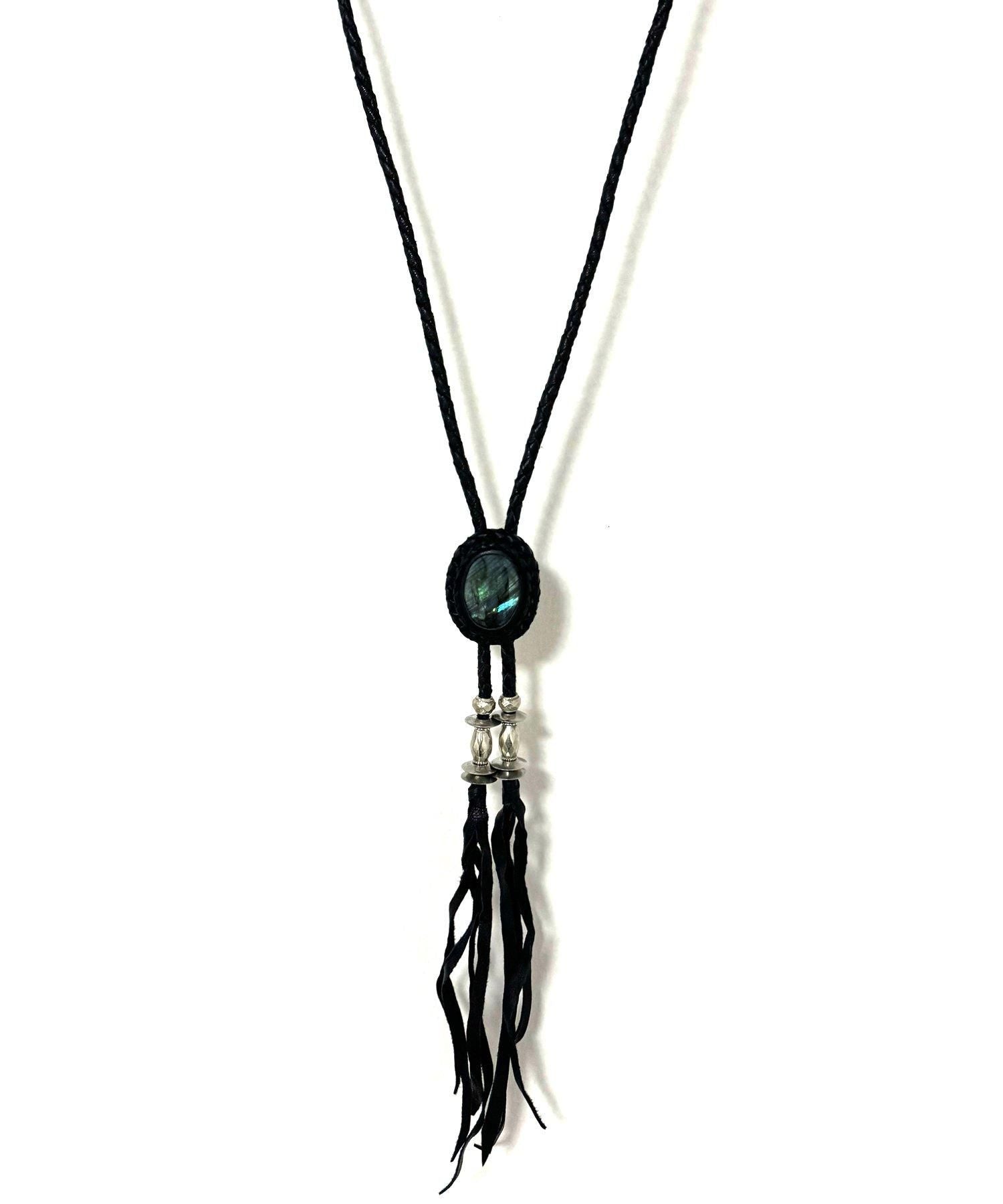 KMRii(ケムリ) Labradorite Loop Tie B