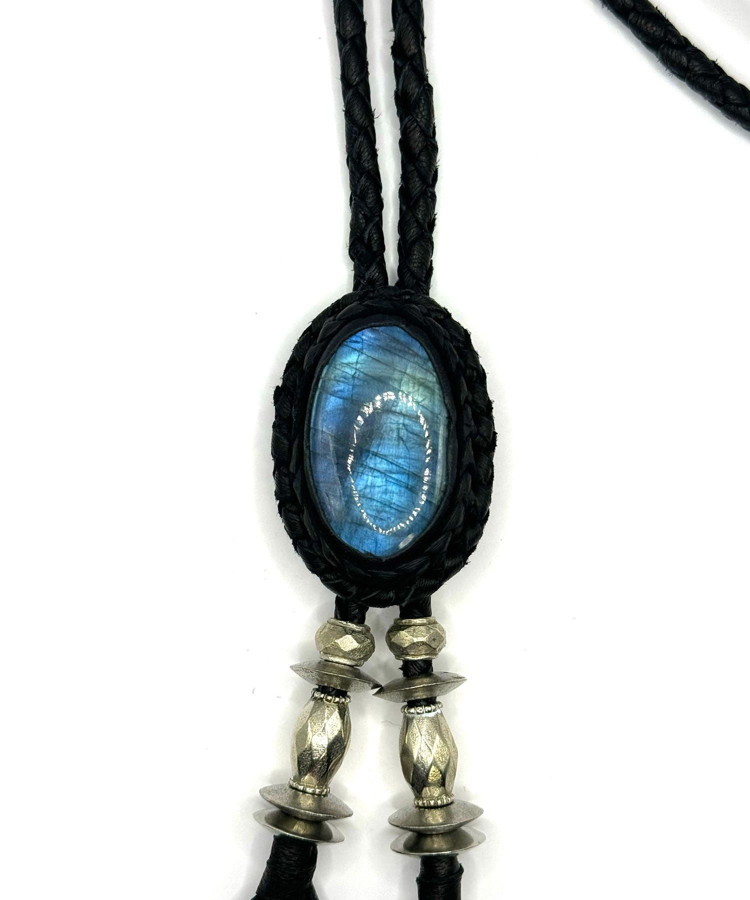 KMRii(ケムリ) Labradorite Loop Tie A