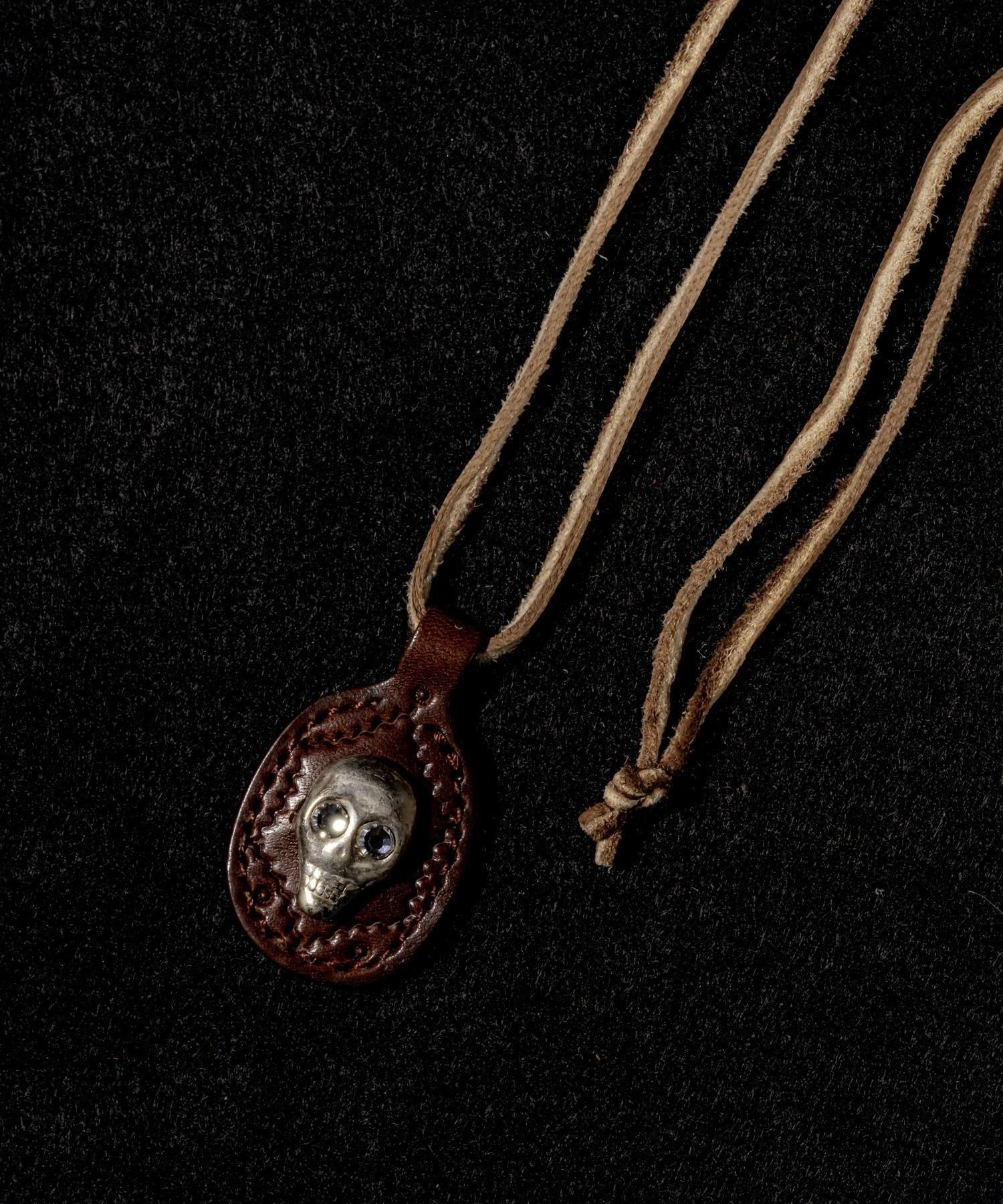 ZOOL LEATHER(ズールレザー)Skull Pendant