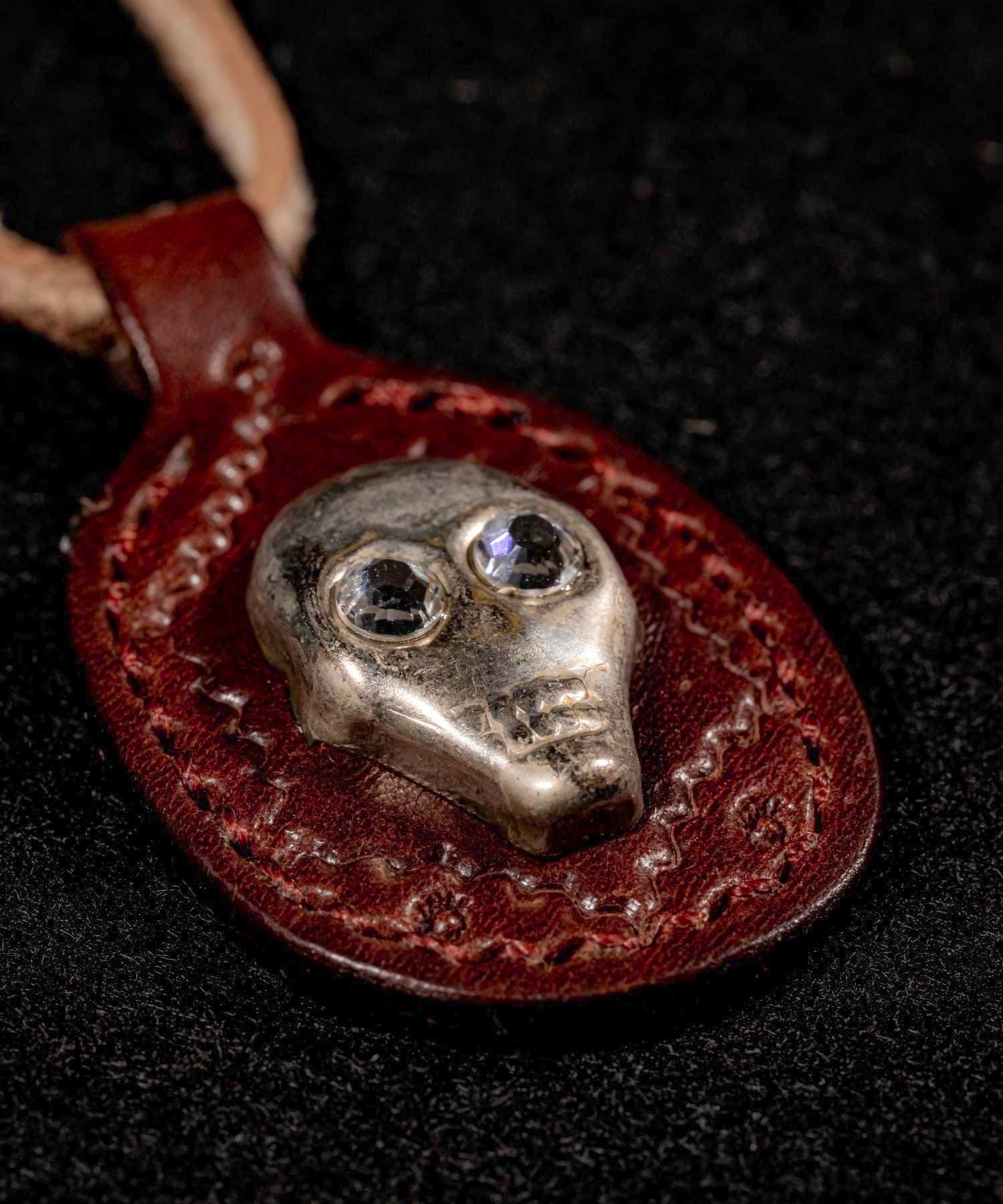 ZOOL LEATHER(ズールレザー)Skull Pendant