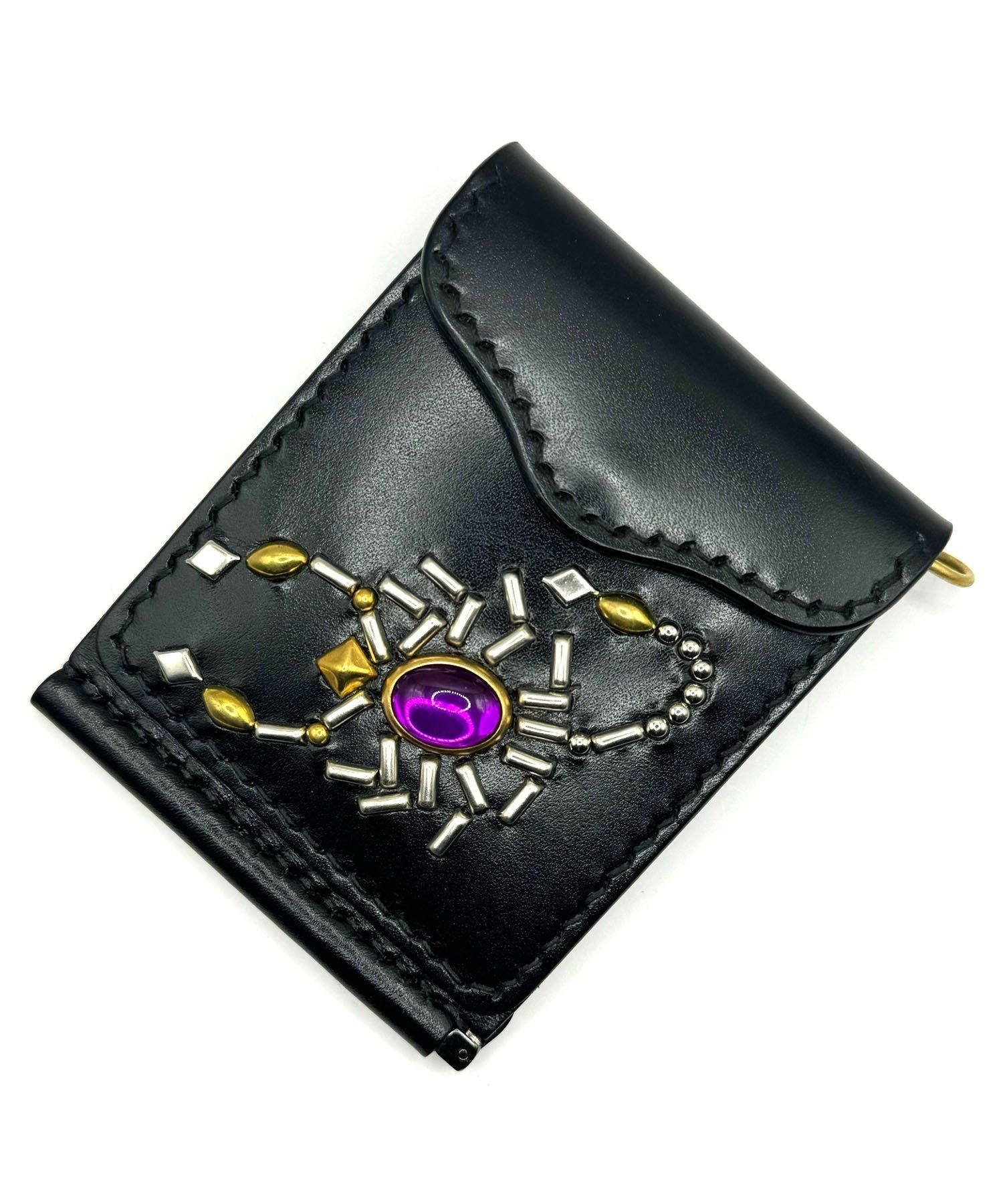 【受注生産】ZOOL LEATHER(ズールレザー)マネークリップサソリ 丸カンカスタム