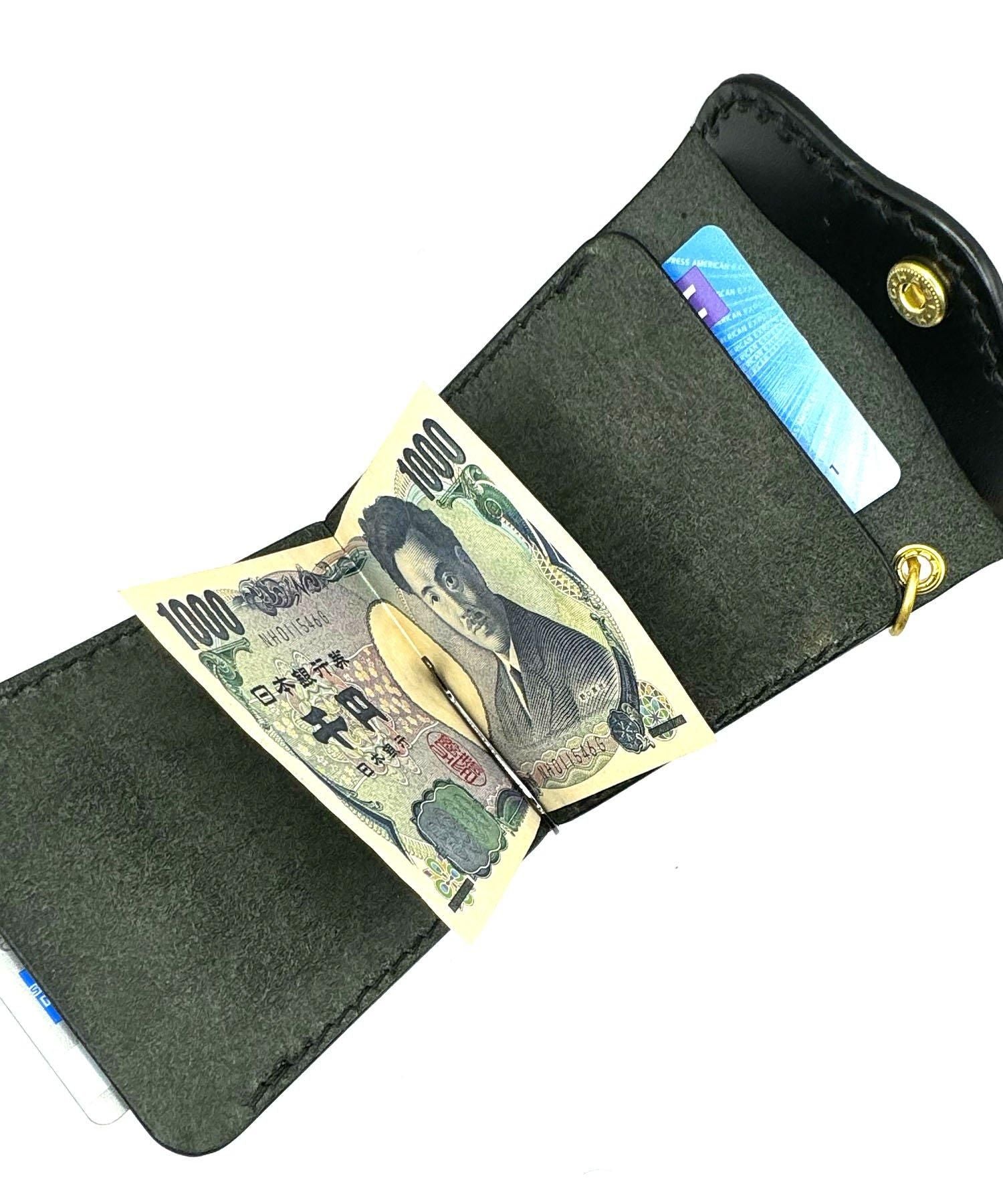 【受注生産】ZOOL LEATHER(ズールレザー)マネークリップサソリ 丸カンカスタム