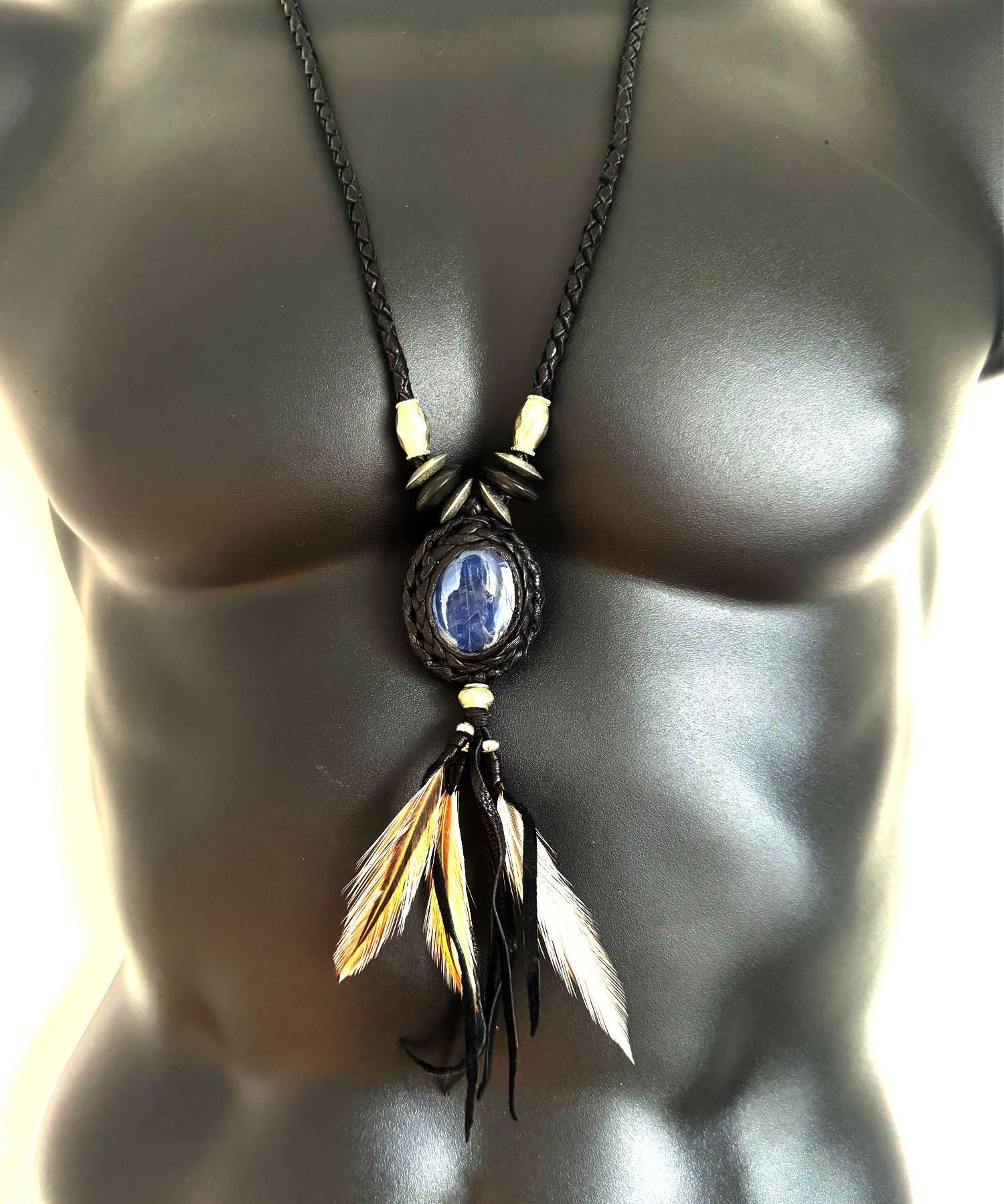 KMRii(ケムリ)TRAPNEST 復刻別注 Labradorite Necklace/ BS E