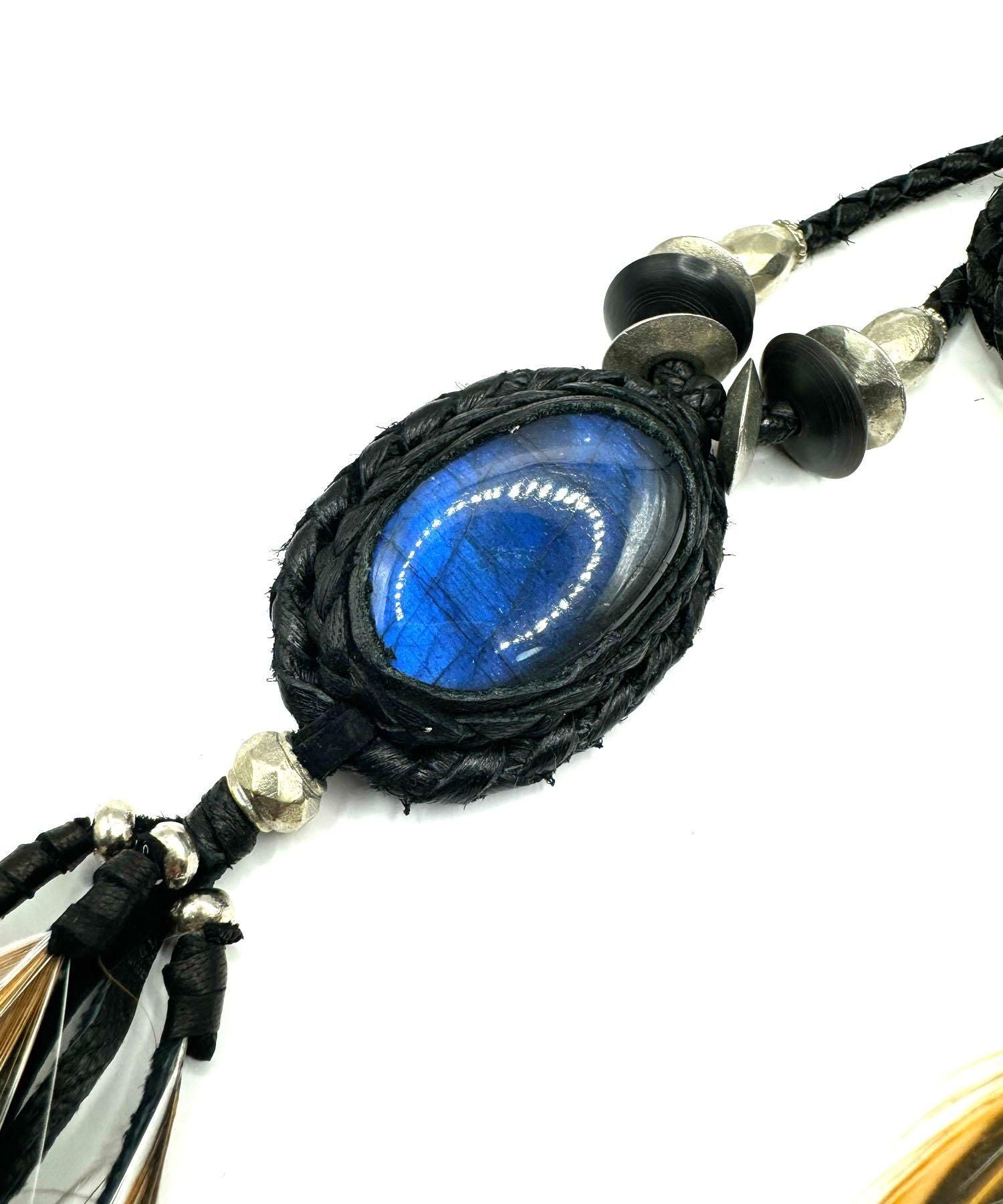 KMRii(ケムリ)TRAPNEST 復刻別注 Labradorite Necklace/ BS D