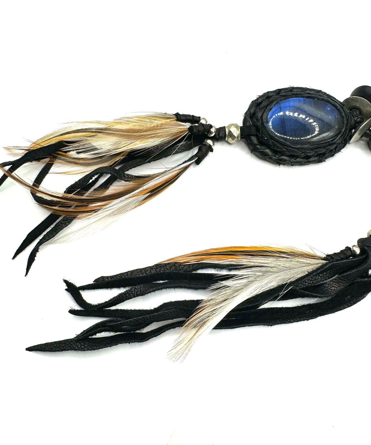 KMRii(ケムリ)TRAPNEST 復刻別注 Labradorite Necklace/ BS D