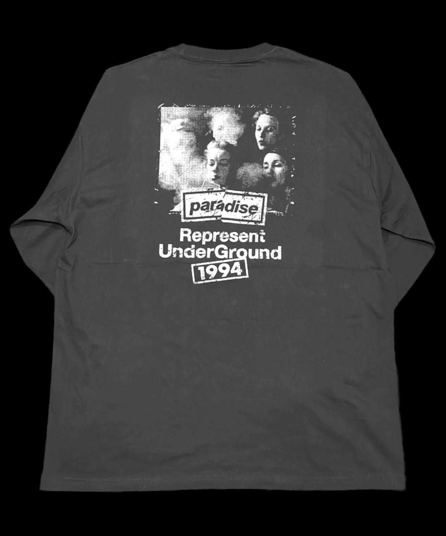 JOHNNY BUSINESS (ジョニービジネス)Represent Underground Long Tee