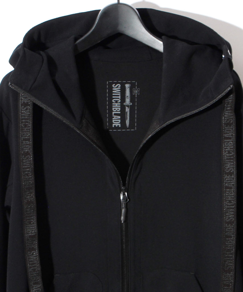 SWITCHBLADE (スイッチブレード) FAKE LAYERED LONG PARKA【BLACK】