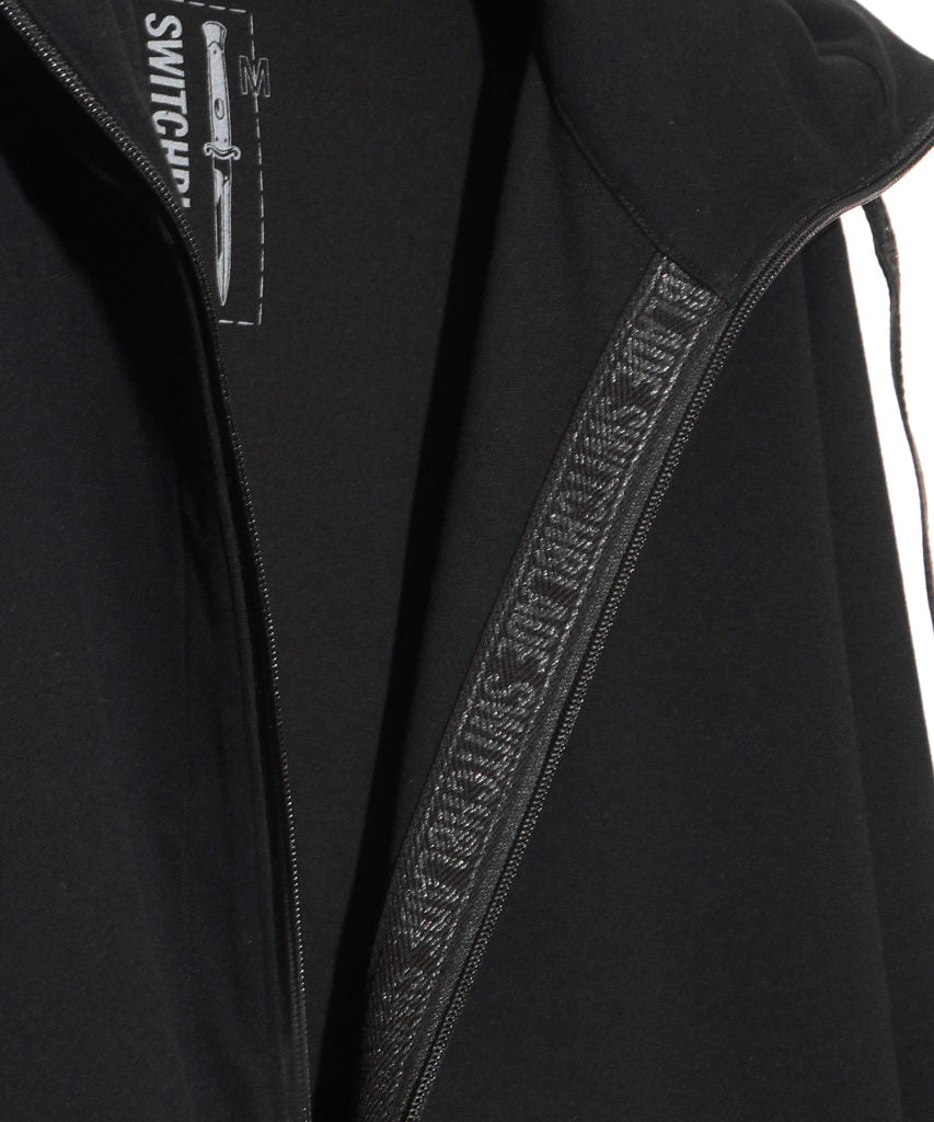 SWITCHBLADE (スイッチブレード) FAKE LAYERED LONG PARKA【BLACK】