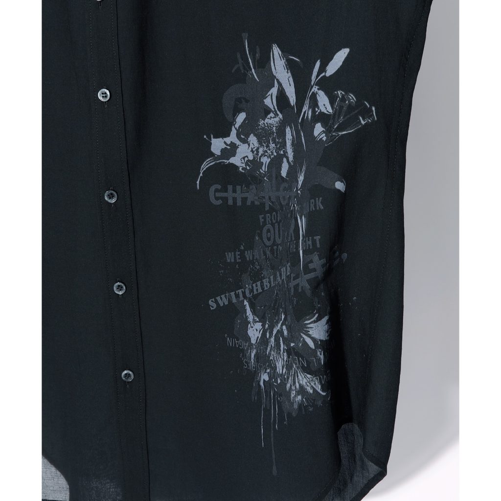 SWITCHBLADE (スイッチブレード) DARK LILIES GATHER SHIRT