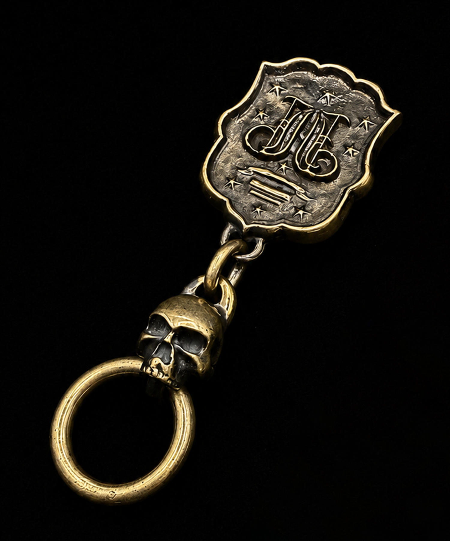 JUNKY JAGUAR（ジャンキージャガー）EMBLEM KEY CHAIN BRASS