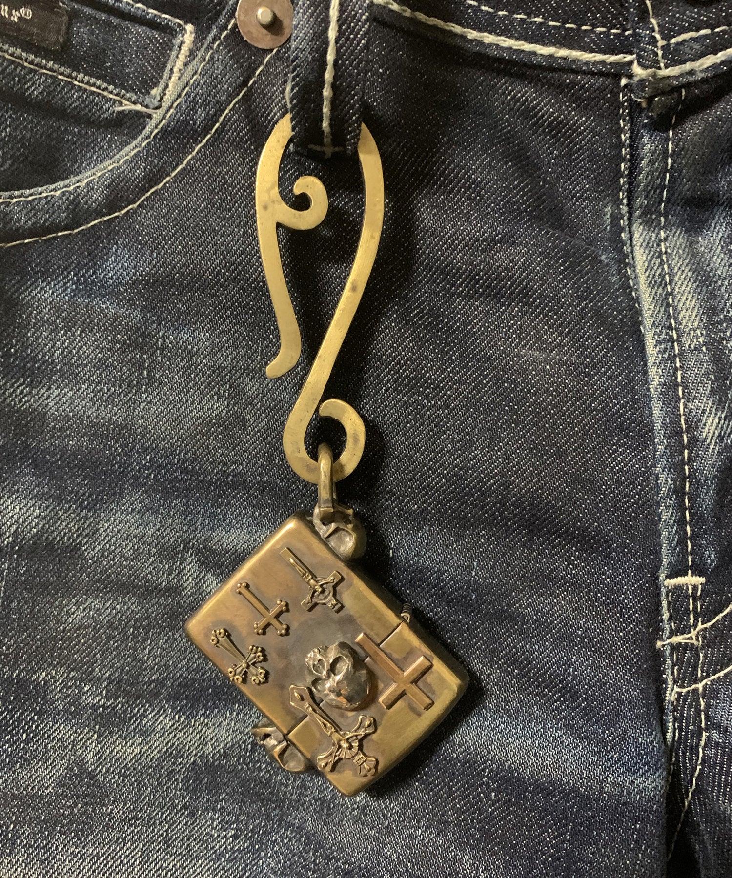 【受注生産】ROSH (ロッシュ)Cemetery Zippo with hook