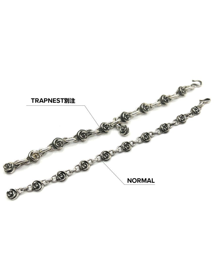 【受注生産】【TRAPNEST別注】"Recoil"&co. (リコイルアンドコー)TINY ROSE BRACELET