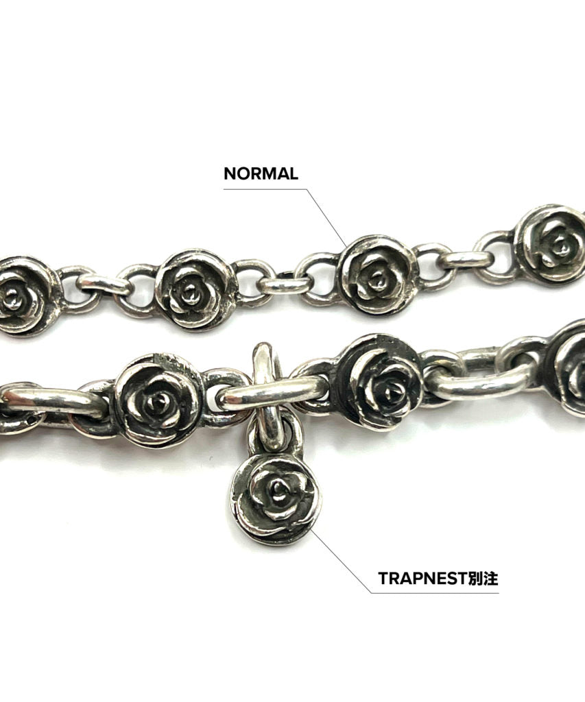 【受注生産】【TRAPNEST別注】"Recoil"&co. (リコイルアンドコー)TINY ROSE BRACELET