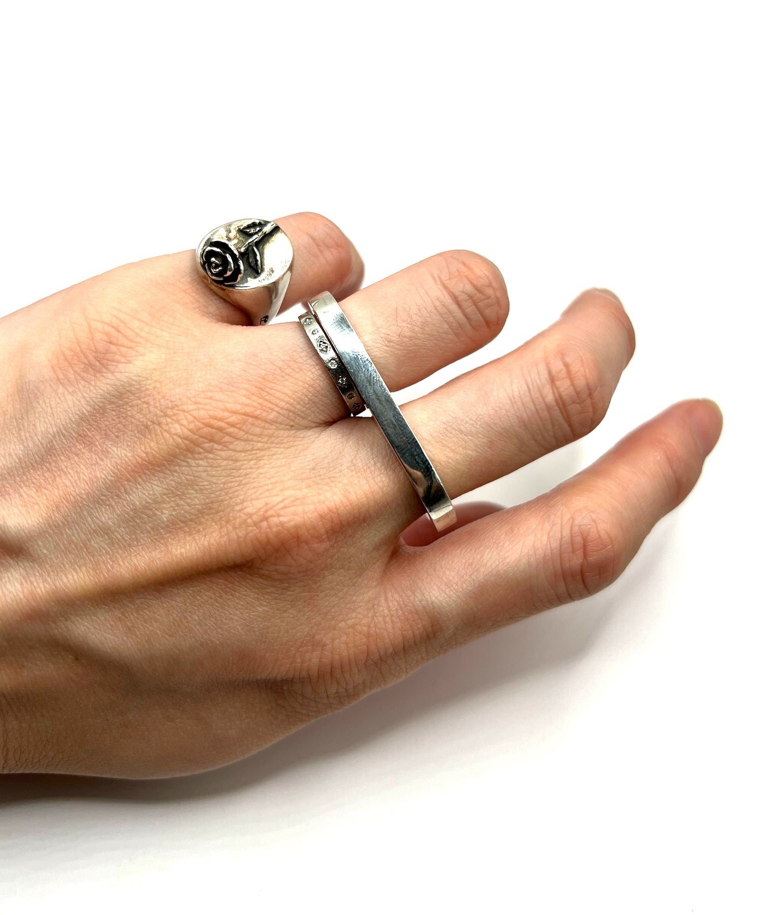 "Recoil"&co. (リコイルアンドコー)Knuckle Ring(Flat)