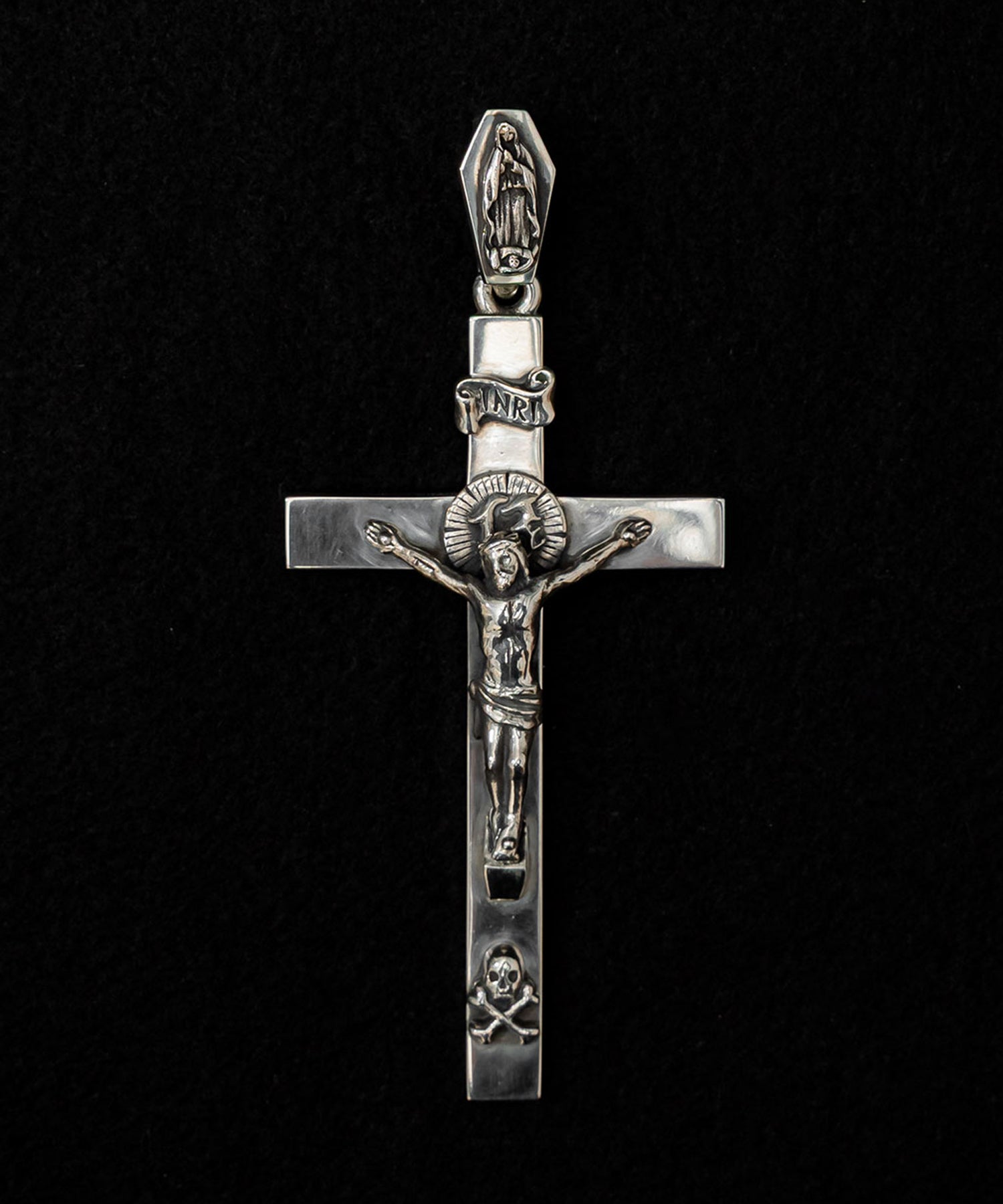 TRAPNEST特注】ROSH （ロッシュ）Crucifix Pendant SILVER – TRAPNEST