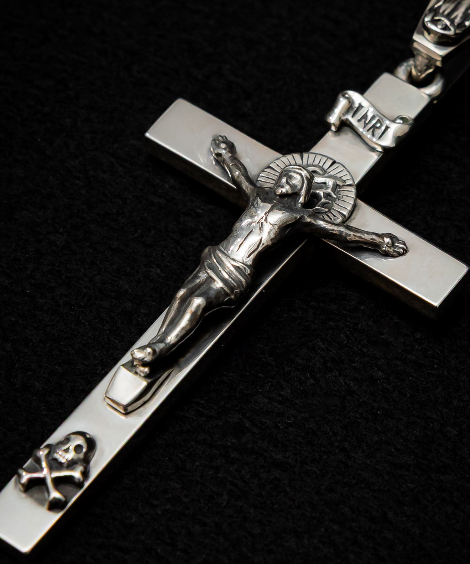 TRAPNEST特注】ROSH （ロッシュ）Crucifix Pendant SILVER – TRAPNEST