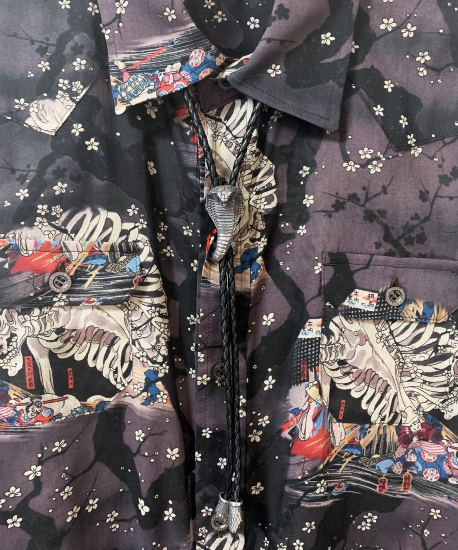 haraKIRI(ハラキリ)一点もの One Piece Cobra Loop Tie