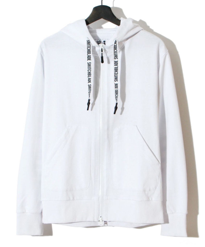 SWITCHBLADE (スイッチブレード) CREST AND NAMES REGULAR PARKA 【WHITE】
