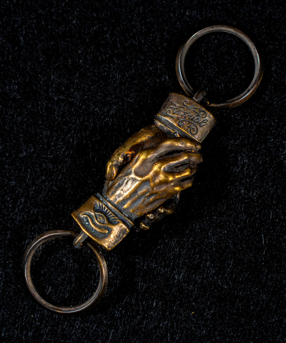 VITRIOL （ヴィトリオル）Shake Hands Keyring - Brass
