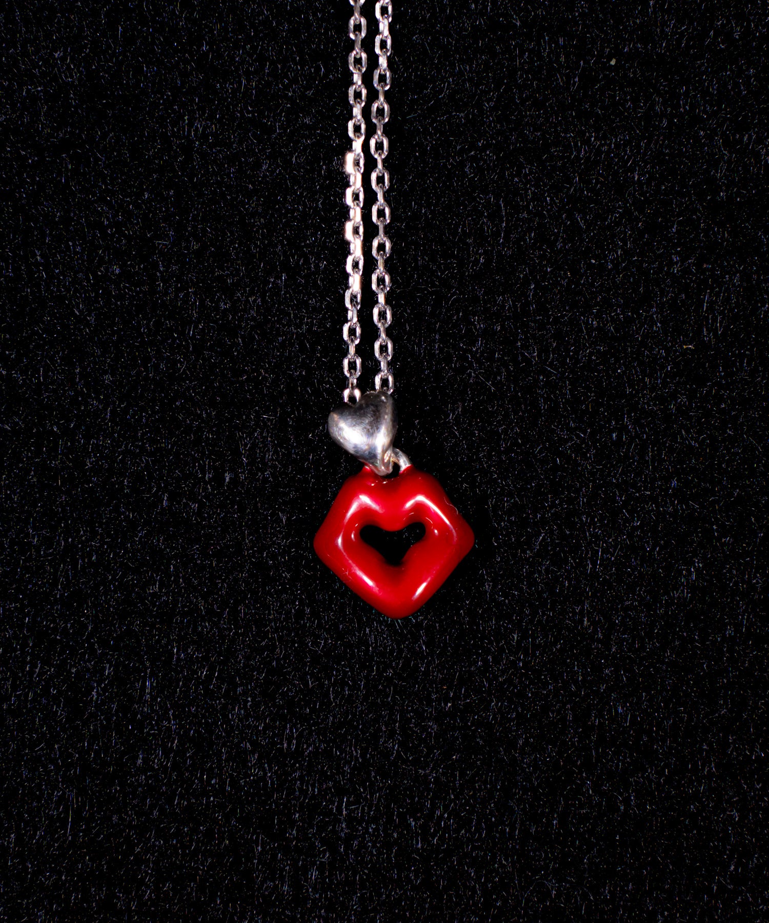 【受注生産】Lips & Tips(リップス&ティップス) ROUGE HEART LIP CHARM