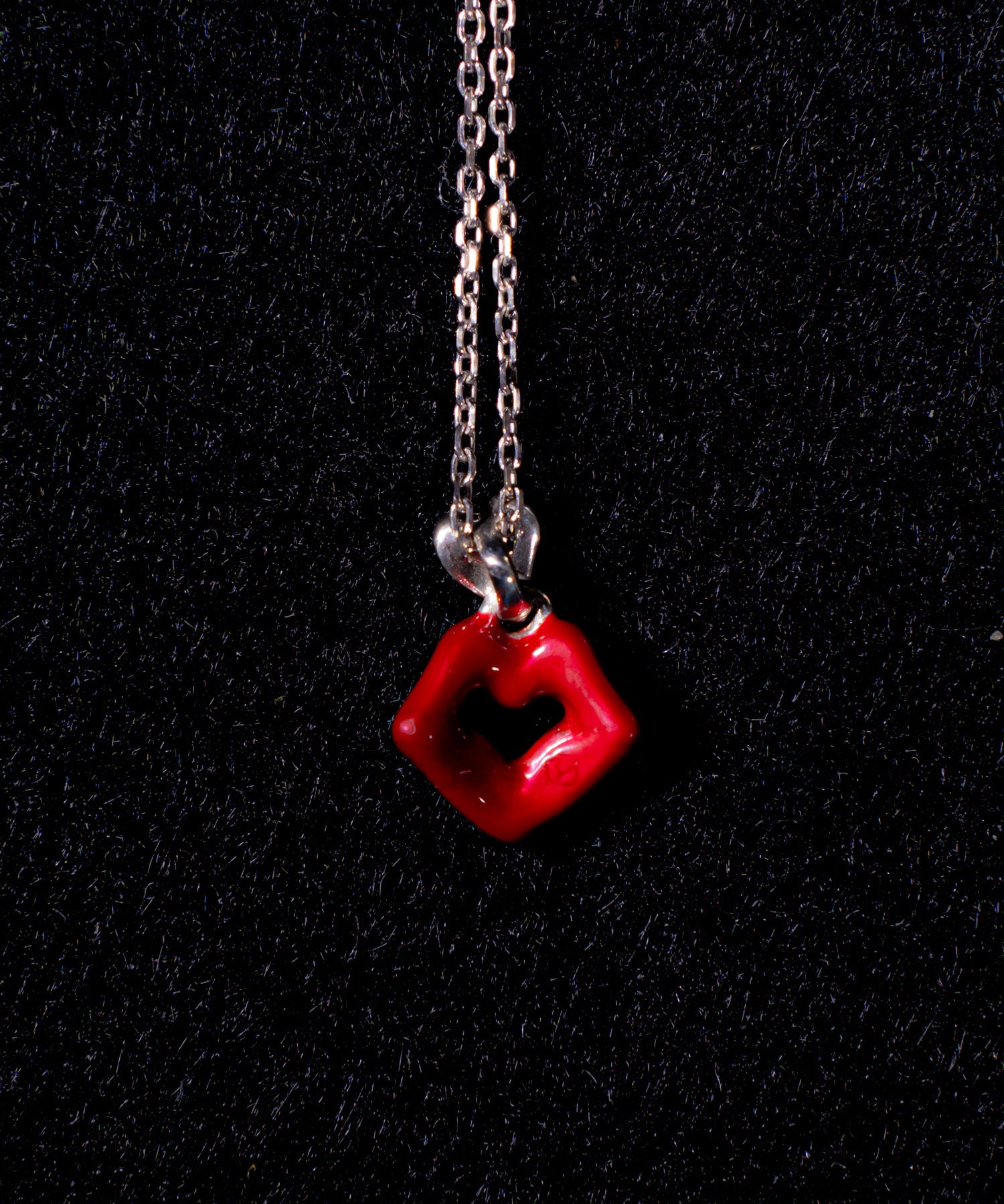 【受注生産】Lips & Tips(リップス&ティップス) ROUGE HEART LIP CHARM