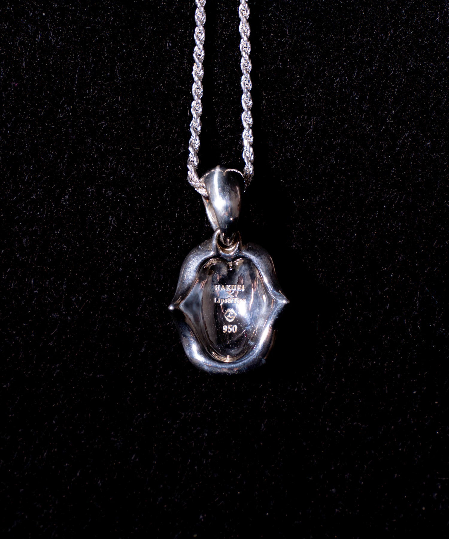 【受注生産】Lips & Tips VS(リップス&ティップス) Rosetta Lip Pendant / Lipgold