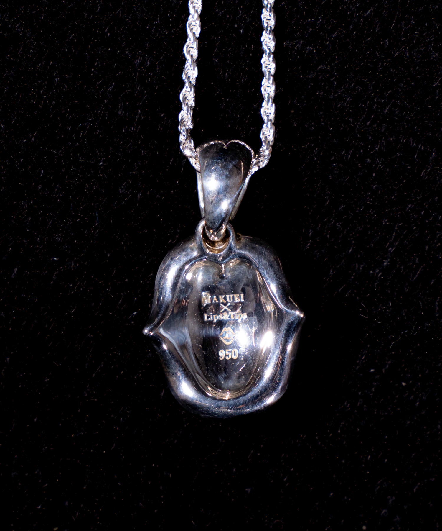 【受注生産】Lips & Tips VS(リップス&ティップス) Rosetta Lip Pendant / Yellowgold