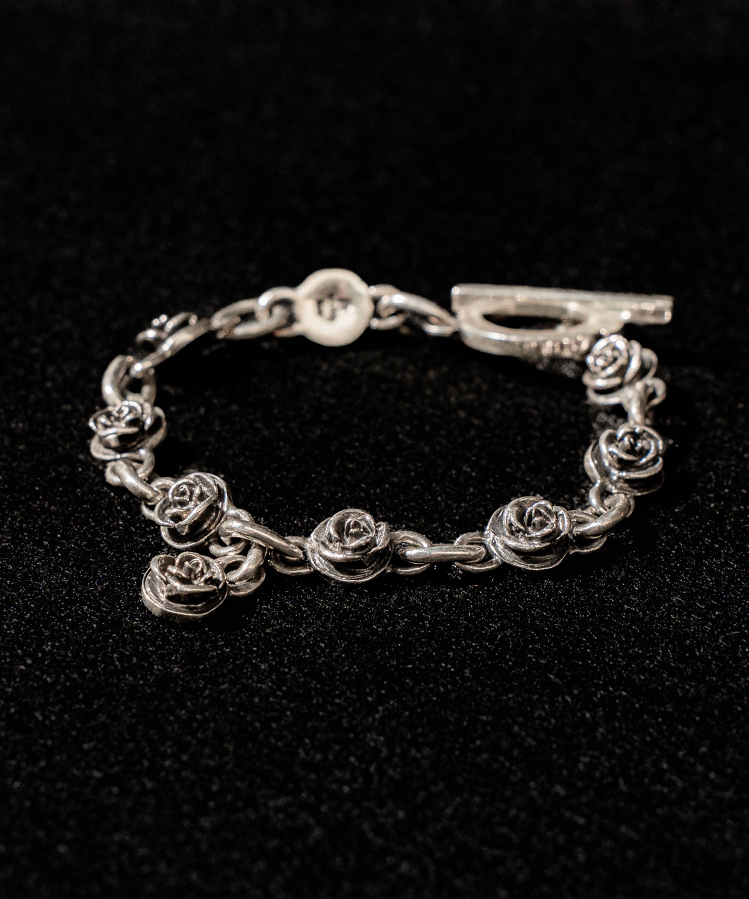 【TRAPNEST別注】"Recoil"&co. (リコイルアンドコー)TINY ROSE BRACELET O-RING