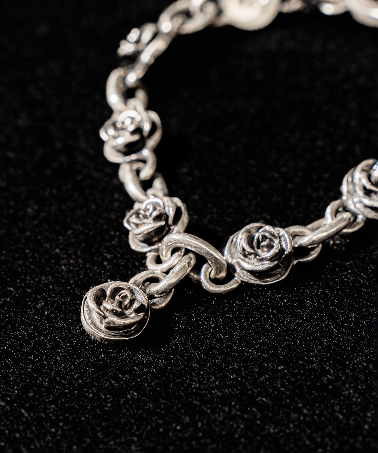 【TRAPNEST別注】"Recoil"&co. (リコイルアンドコー)TINY ROSE BRACELET O-RING