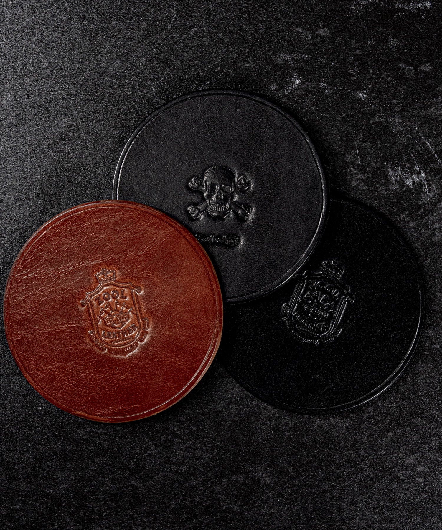 ZOOL LEATHER(ズールレザー)レザーコースター