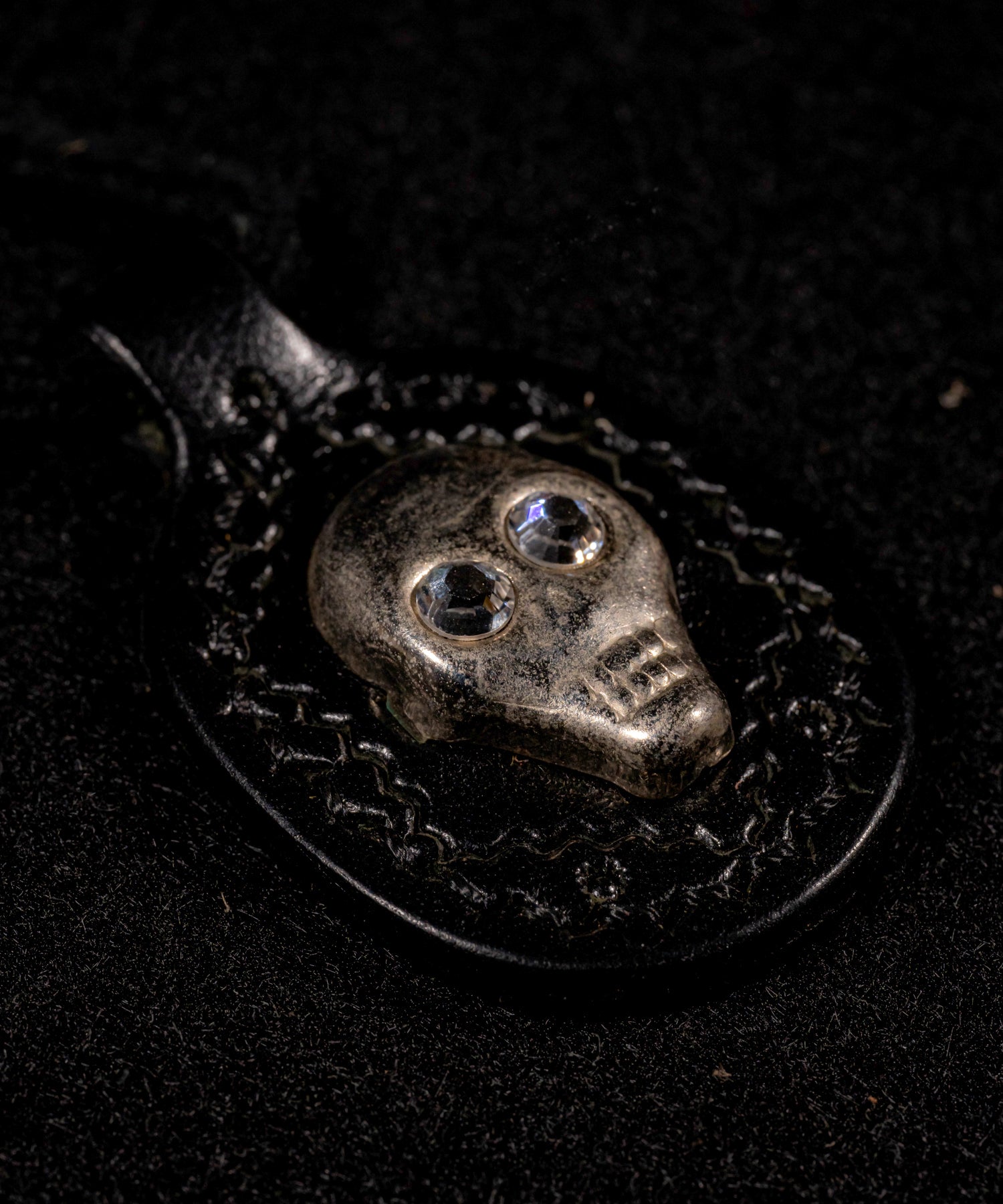 ZOOL LEATHER(ズールレザー)Skull Pendant