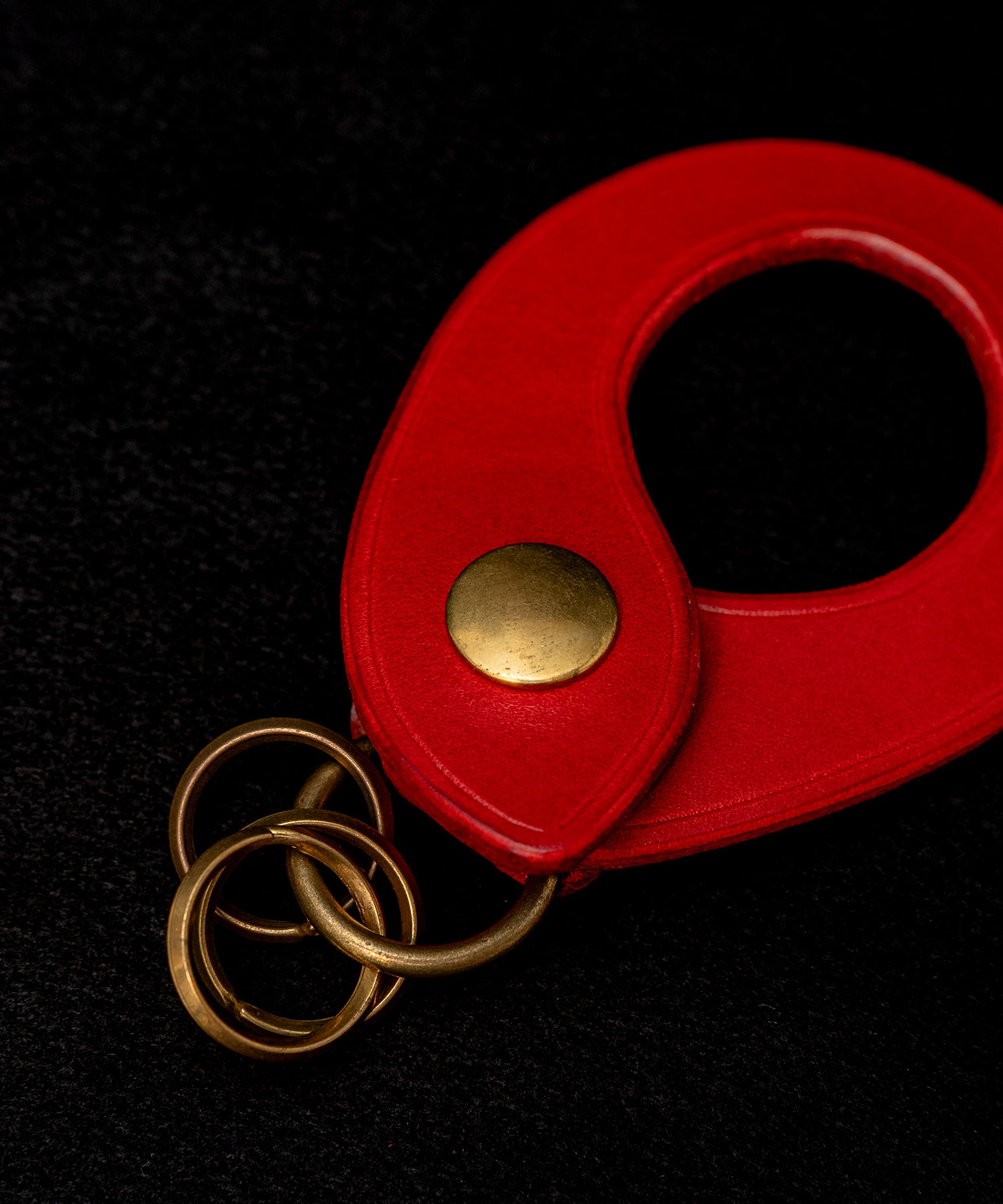 ZOOL LEATHER(ズールレザー)Oval Leathet Keyholder