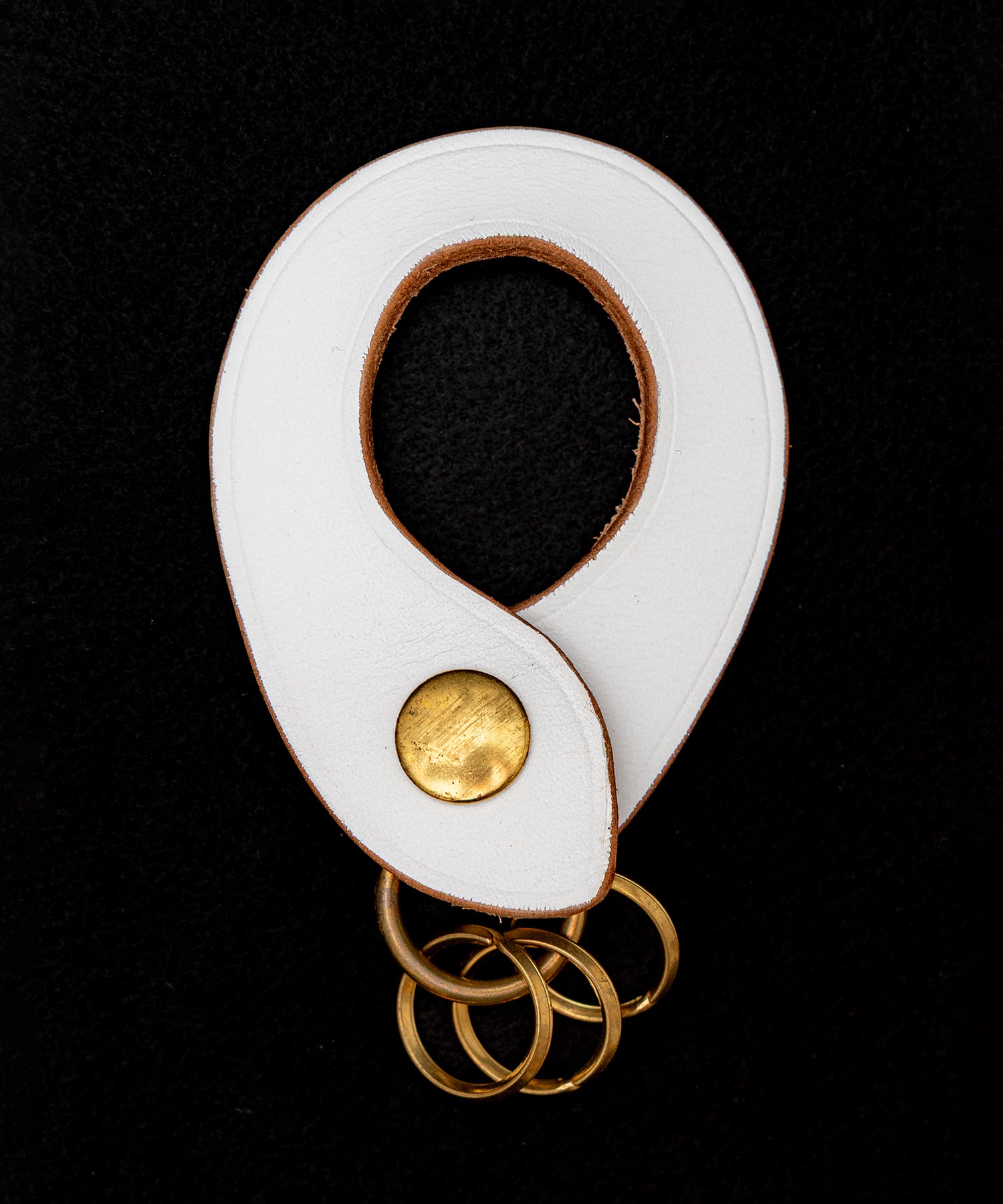 ZOOL LEATHER(ズールレザー)Oval Leathet Keyholder