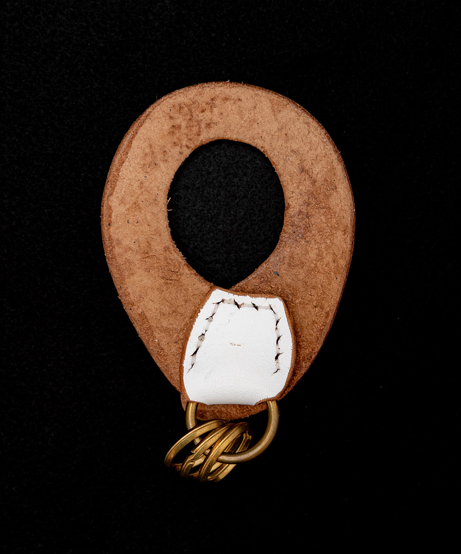 ZOOL LEATHER(ズールレザー)Oval Leathet Keyholder