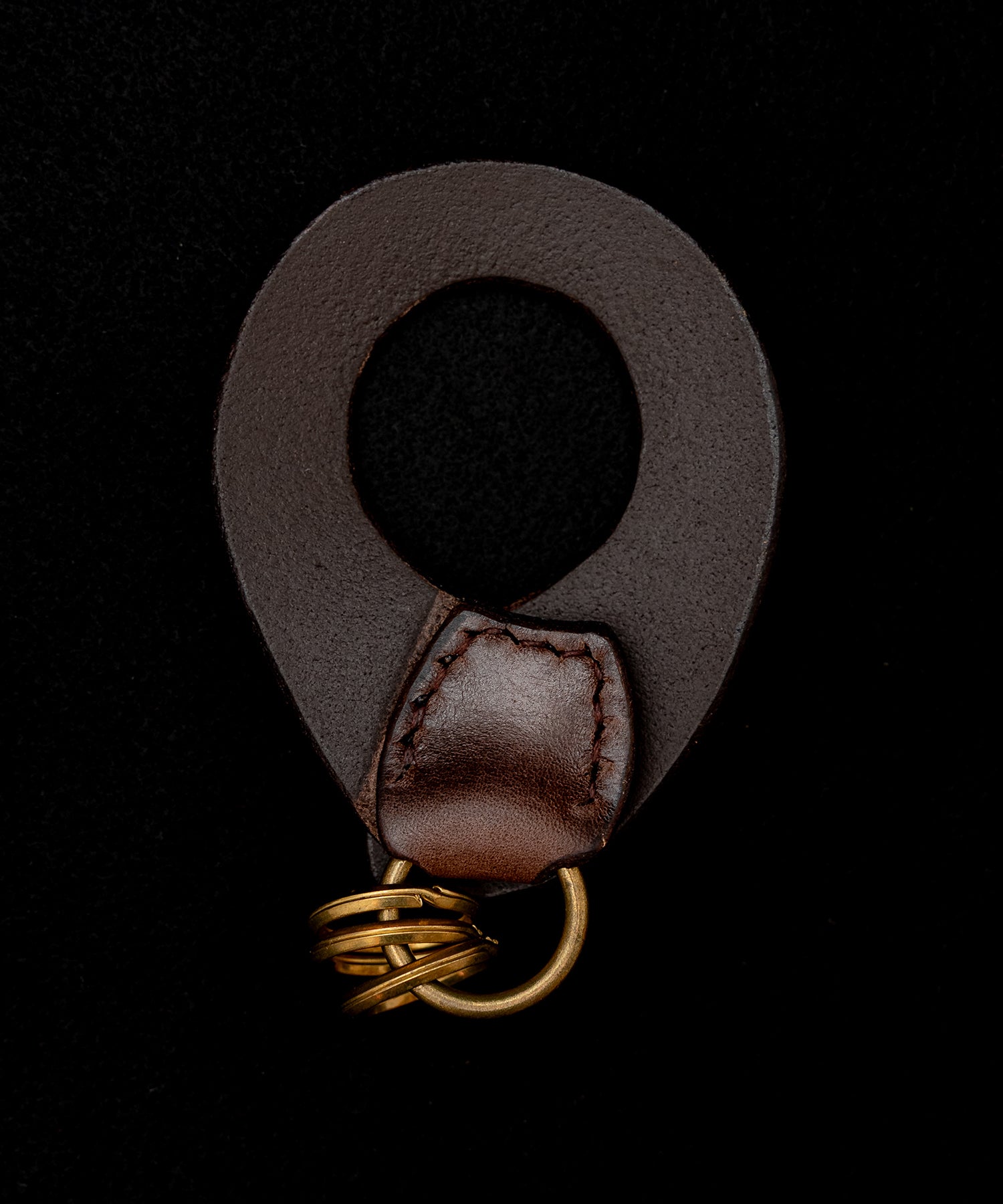 ZOOL LEATHER(ズールレザー)Oval Leathet Keyholder