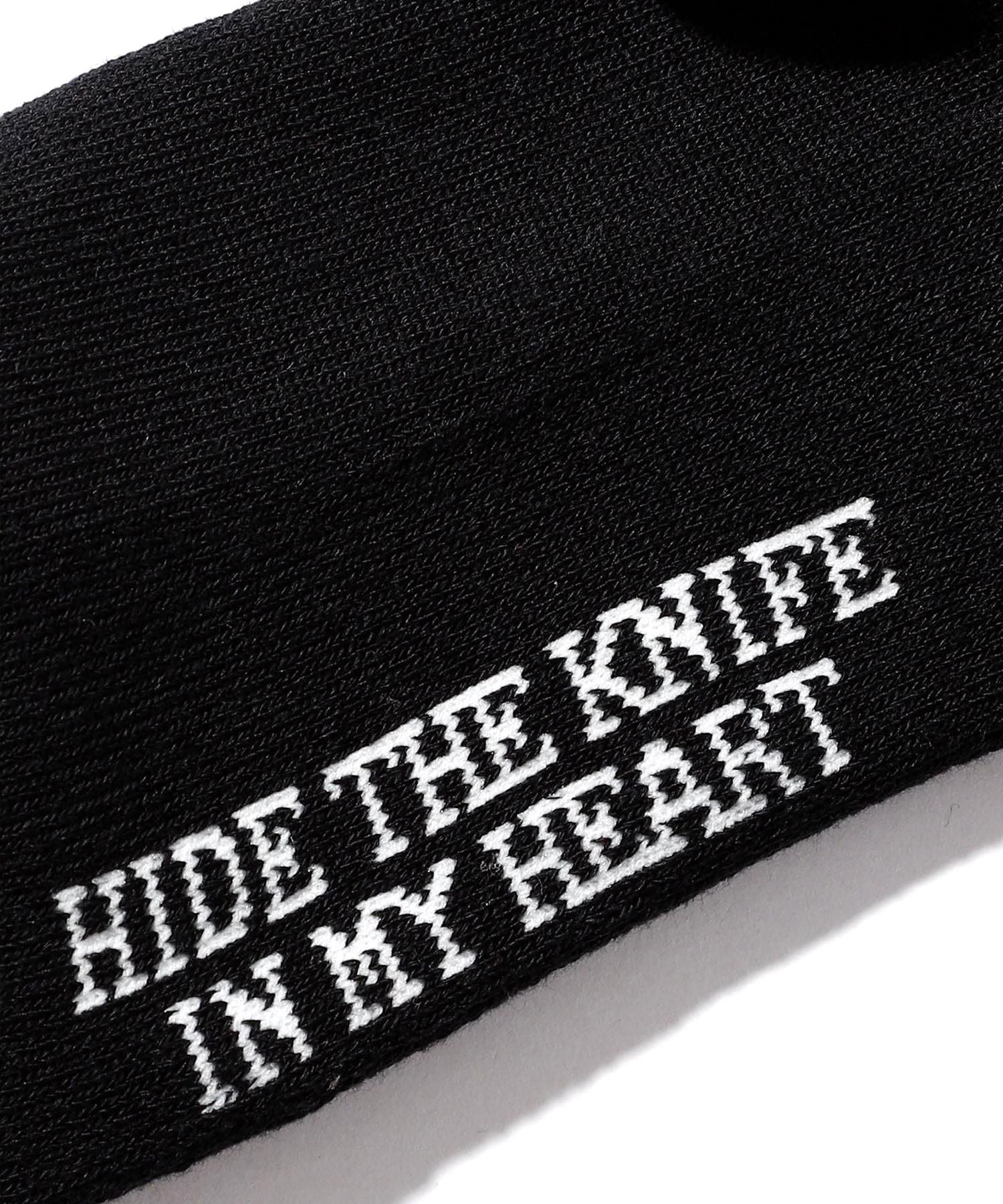 SWITCHBLADE （スイッチブレード） CLASSIC CREW SOCKS / BLACK