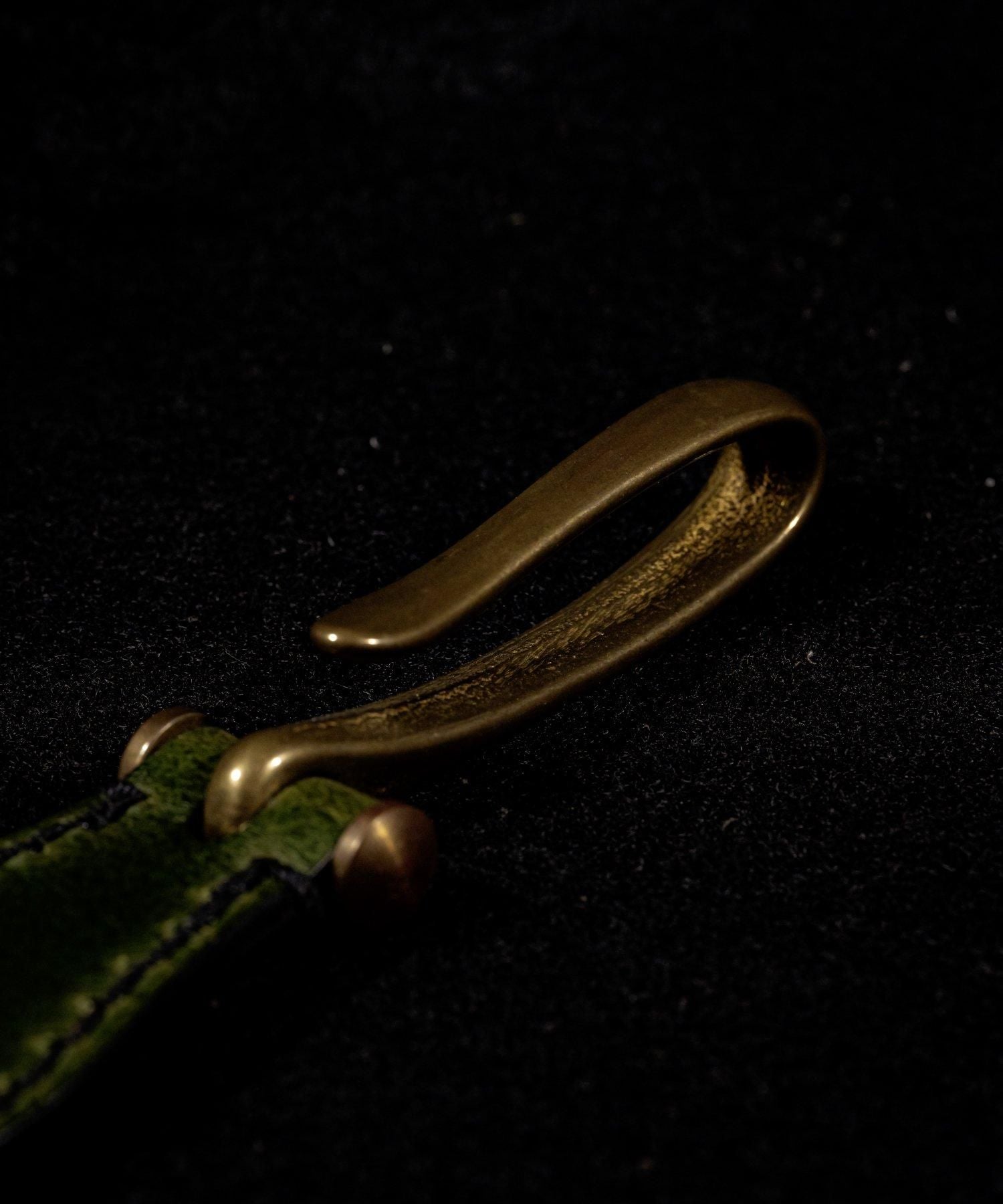 ZOOL LEATHER（ズールレザー）ZL standard Key Fob【BROWN】