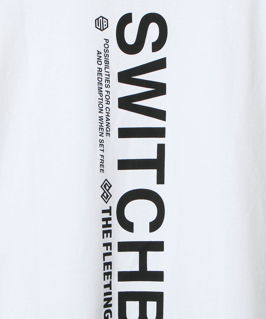 SWITCHBLADE （スイッチブレード） PEACE &amp; CHANCE 3/4 SLEEVE TEE【WHITE】