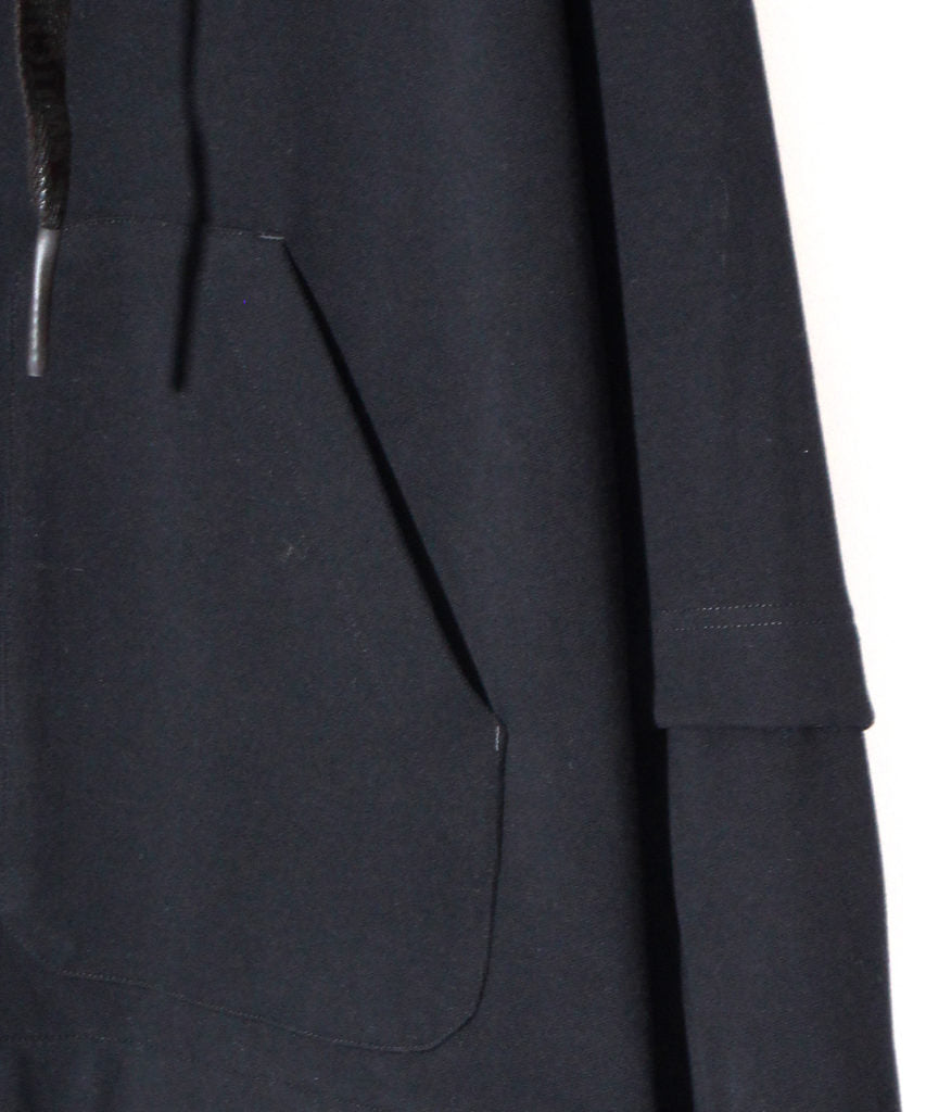 SWITCHBLADE （スイッチブレード） FAKE LAYERED LONG PARKA【BLACK】
