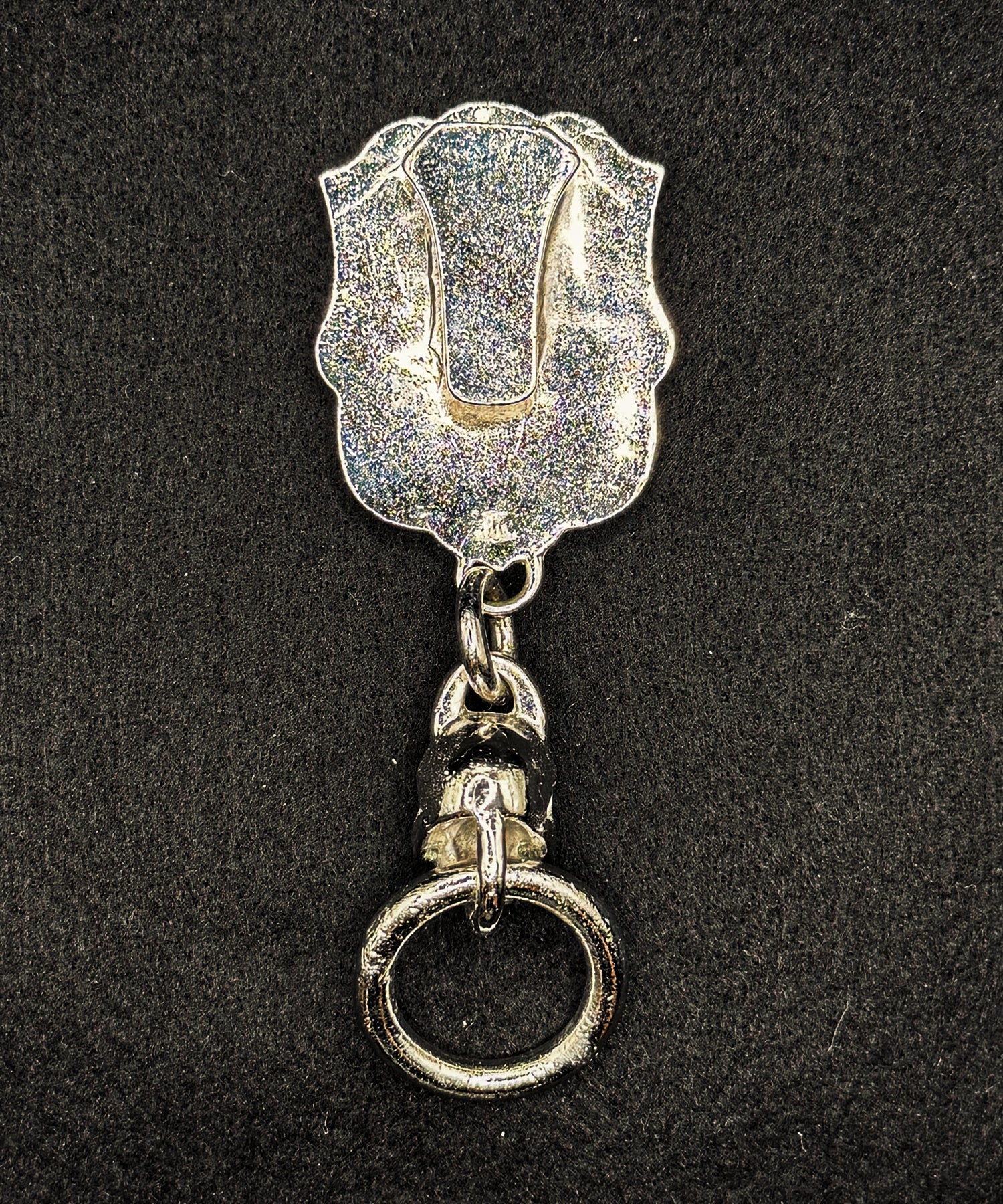 JUNKY JAGUAR（ジャンキージャガー）EMBLEM KEY CHAIN SILVER COATING