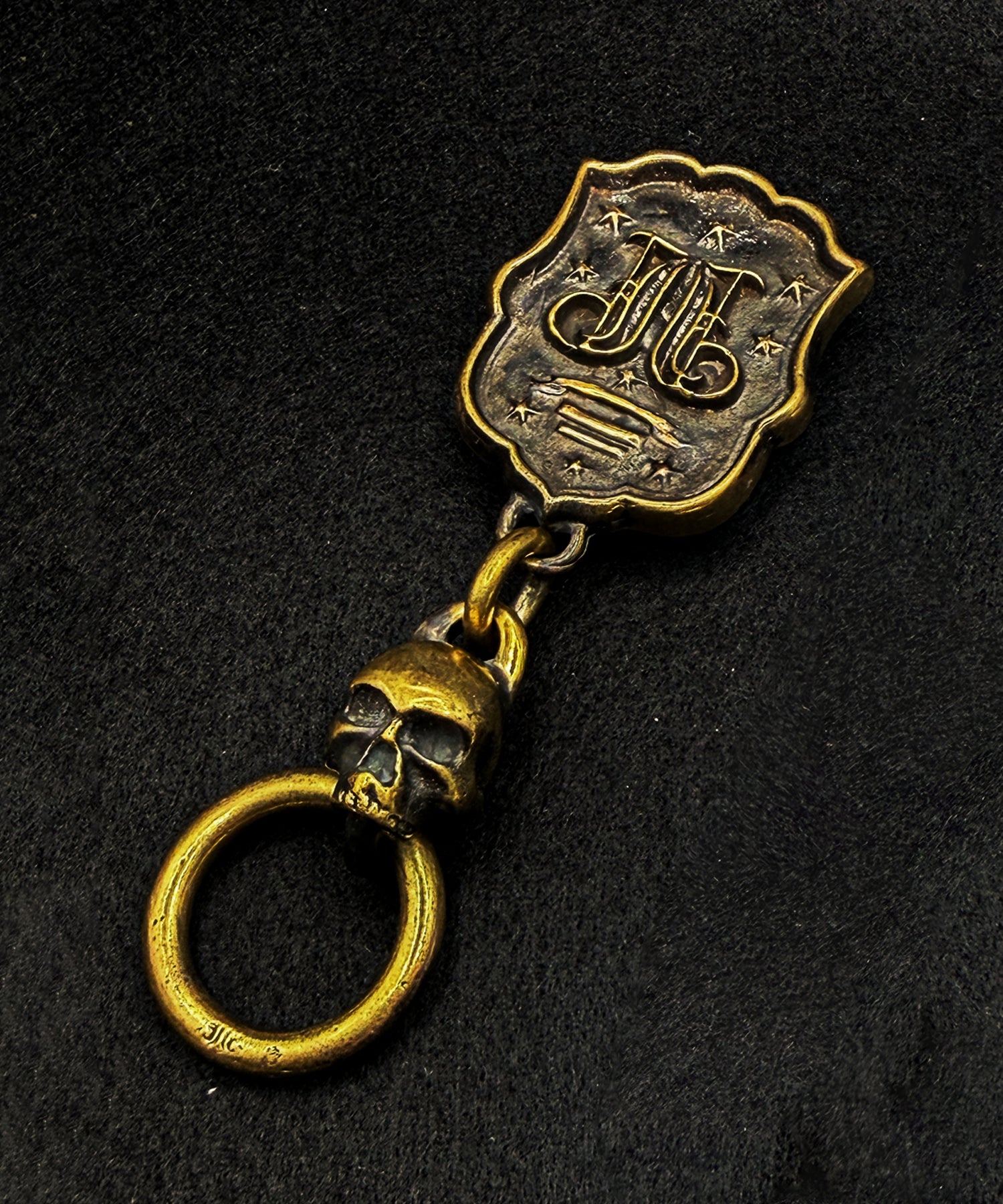 JUNKY JAGUAR（ジャンキージャガー）EMBLEM KEY CHAIN BRASS