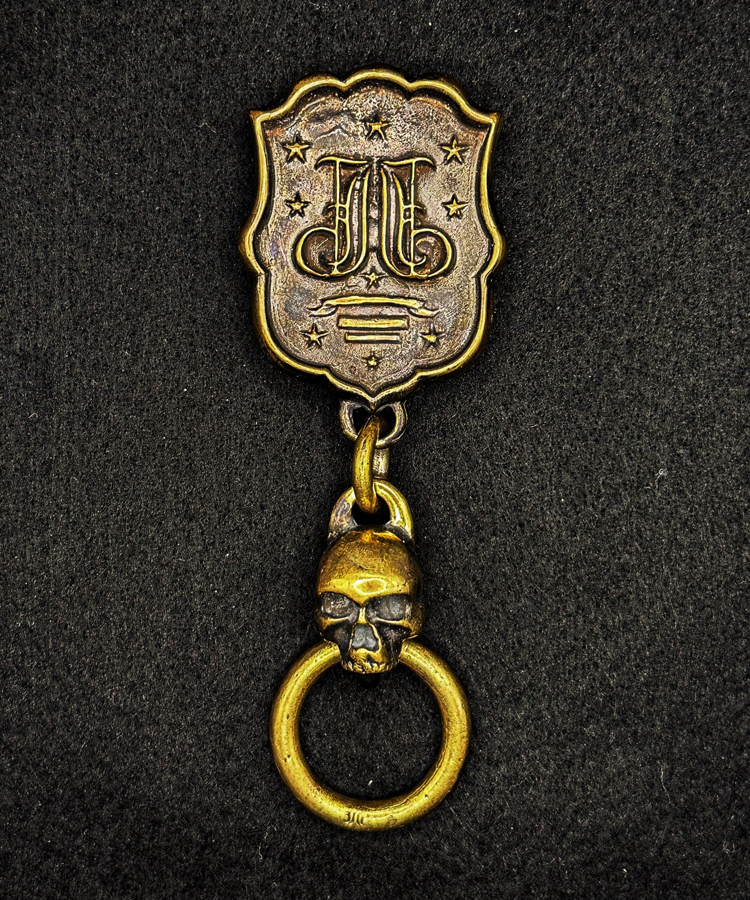 JUNKY JAGUAR（ジャンキージャガー）EMBLEM KEY CHAIN BRASS