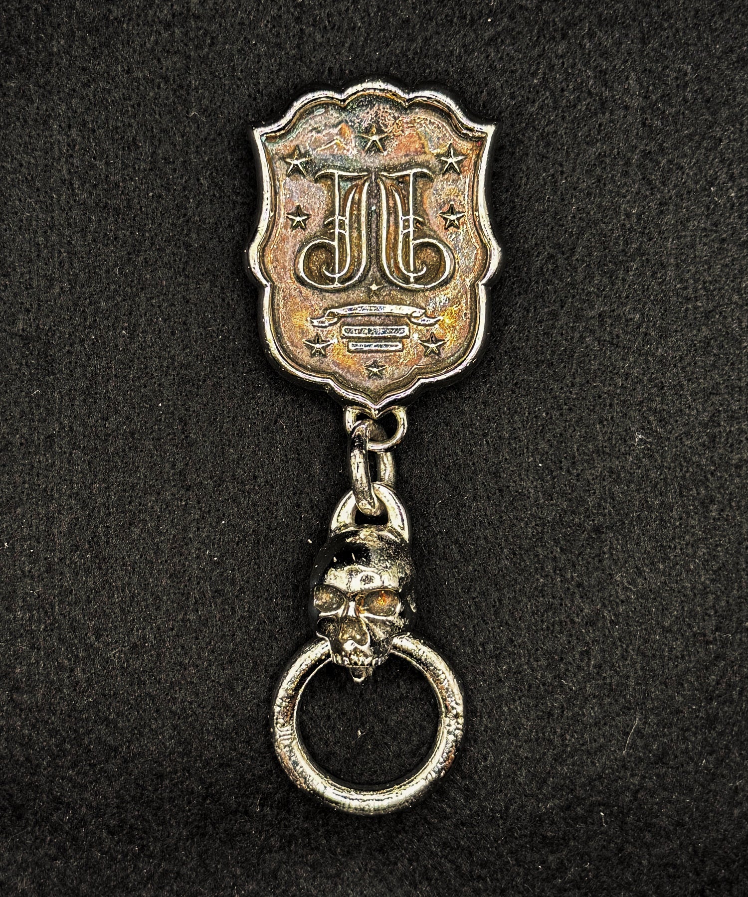 JUNKY JAGUAR（ジャンキージャガー）EMBLEM KEY CHAIN SILVER COATING