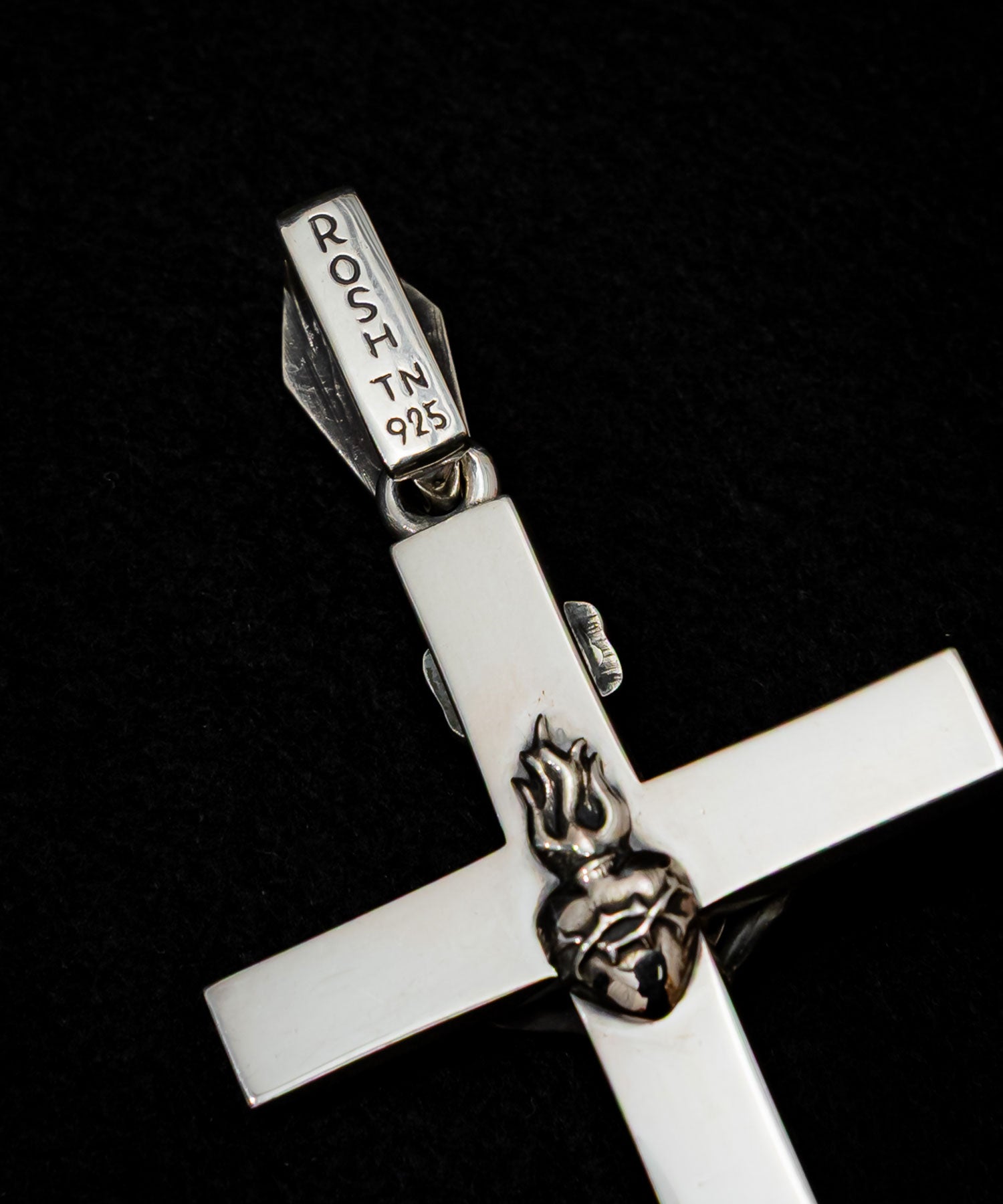 【TRAPNEST特注】ROSH （ロッシュ）Crucifix Pendant SILVER