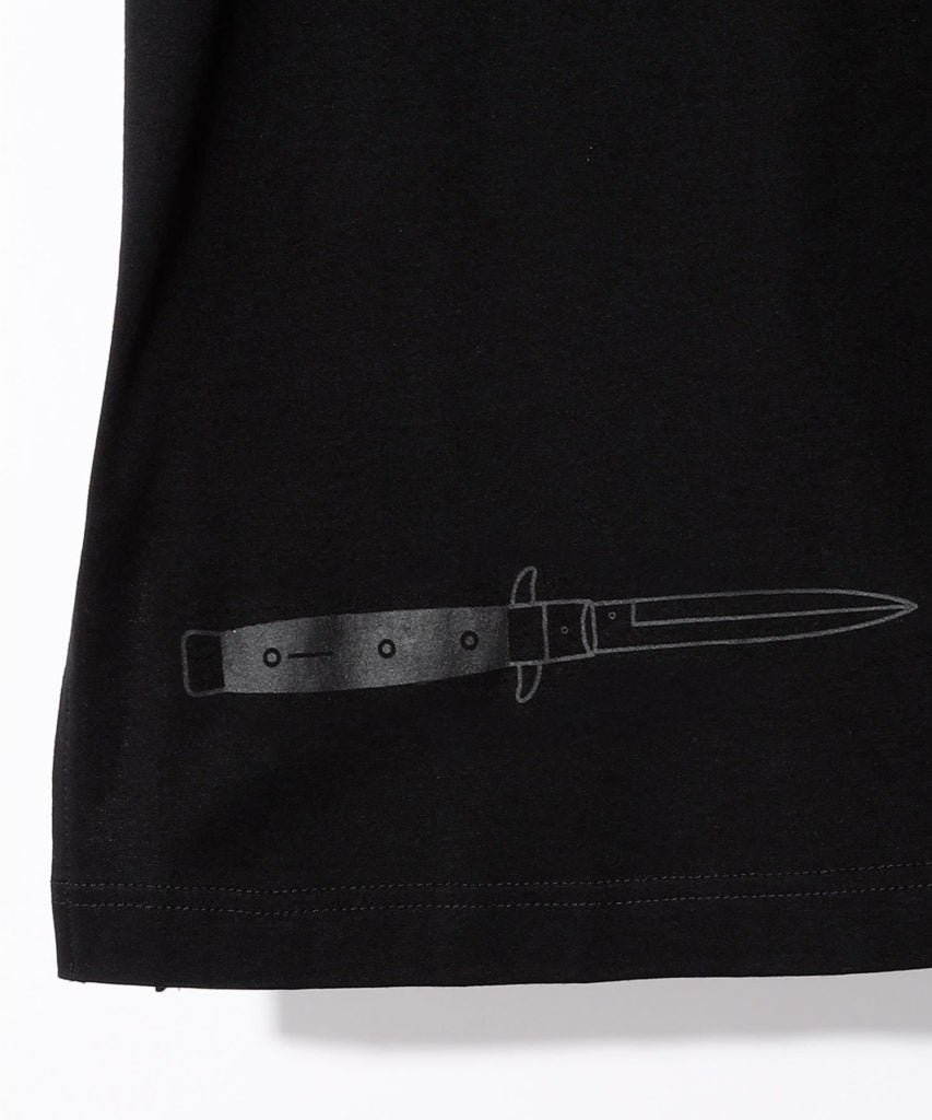 SWITCHBLADE （スイッチブレード） H.K.LAYERED TEE (UV CUT) / BLACK