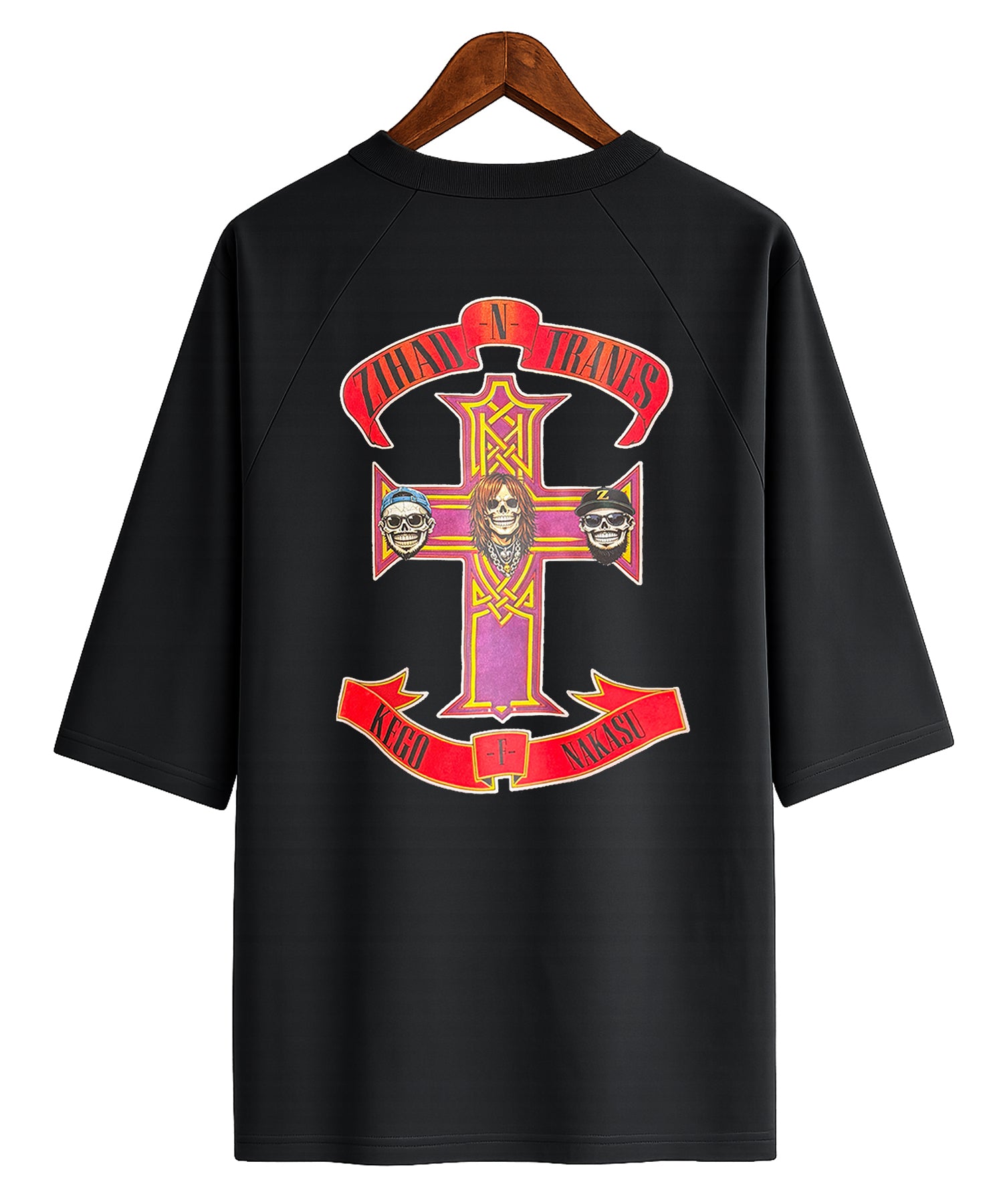 JJ トリプルコラボ 7分袖 ラグランTシャツ
