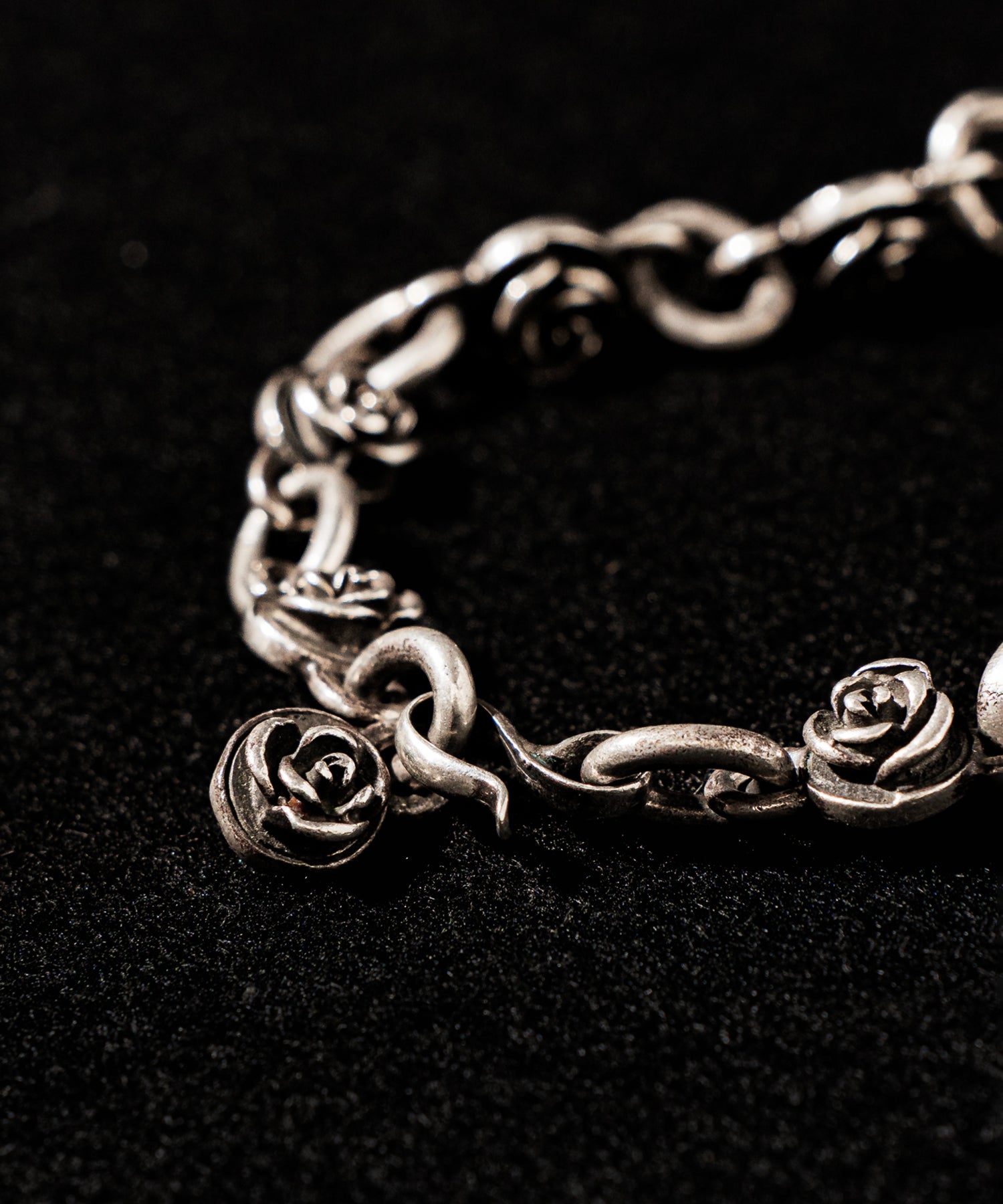【受注生産】【トラネス別注】&quot;Recoil&quot;&amp;co. （リコイルアンドコー）TINY ROSE BRACELET 