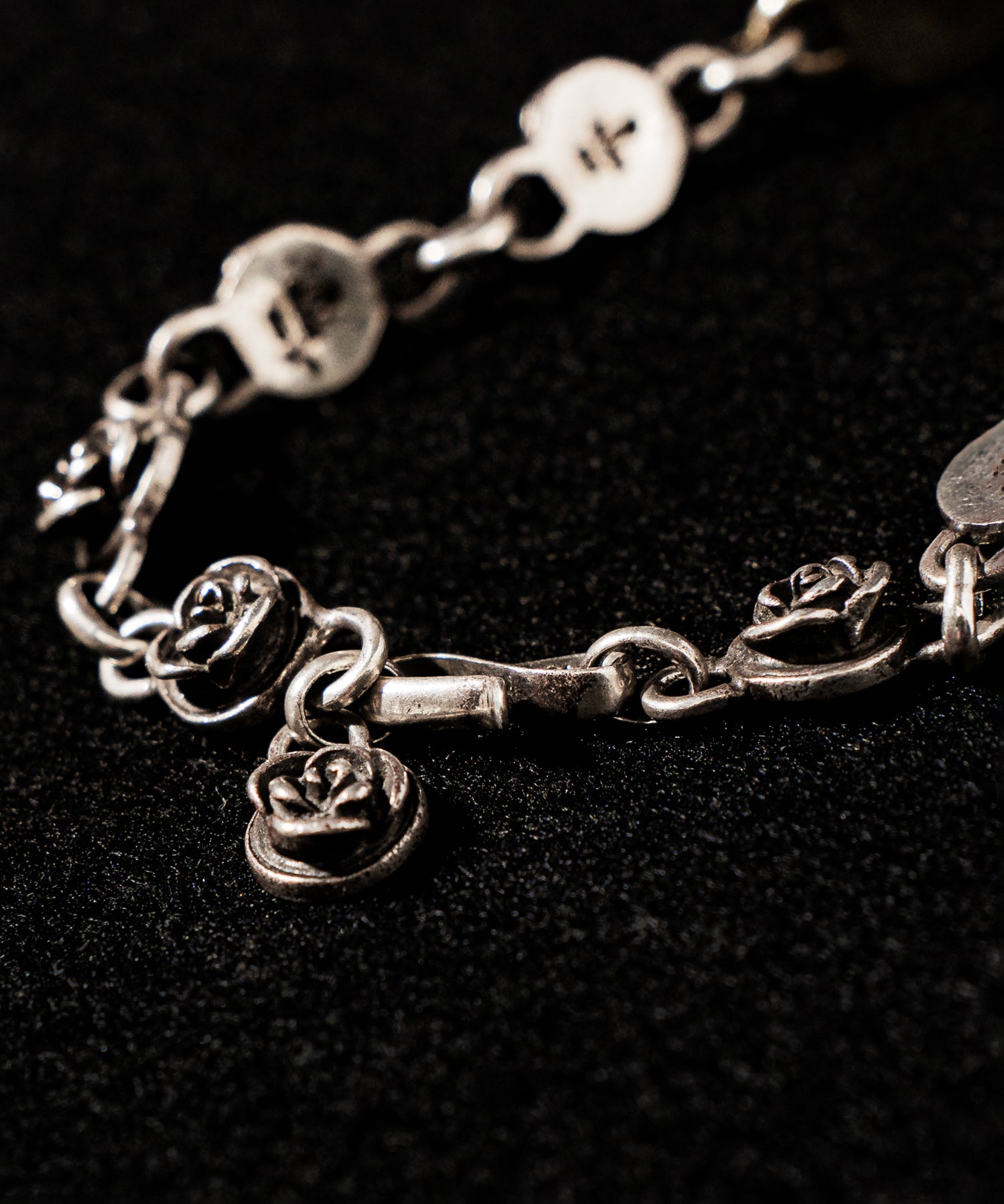 【受注生産】&quot;Recoil&quot;&amp;co. （リコイルアンドコー）TINY ROSE BRACELET 1BALL 18Kver.